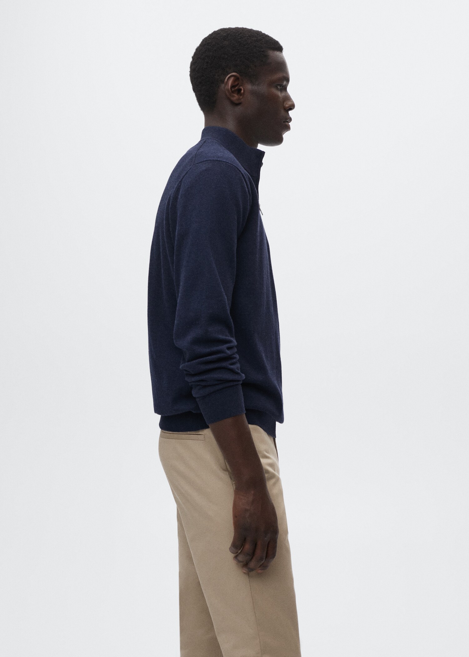 Pull-over coton zippé - Détail de l'article 2