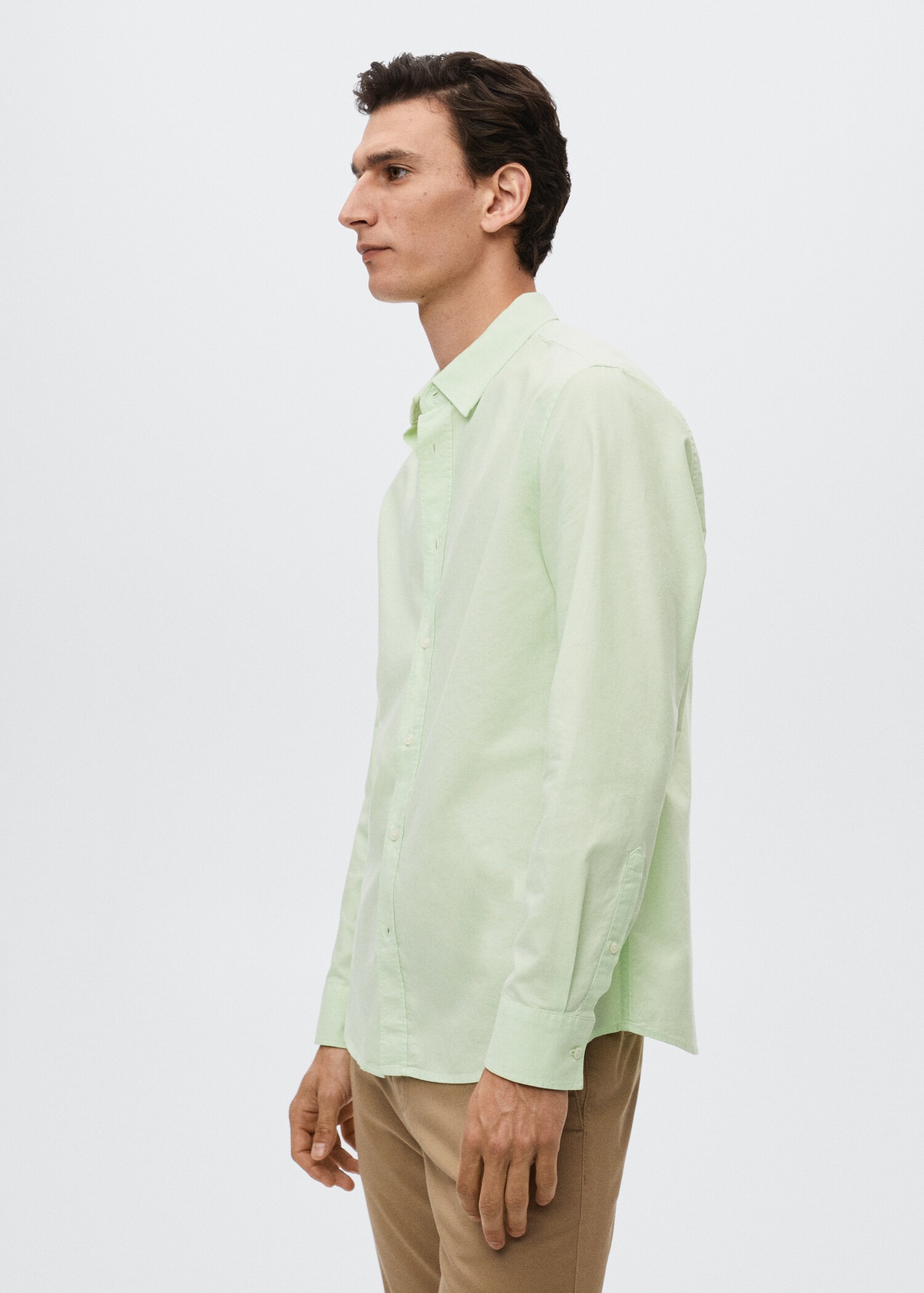 Camisa regular fit algodón - Detalle del artículo 2