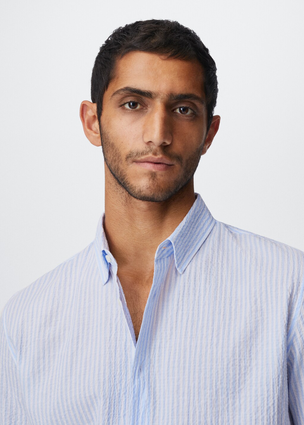 Chemise homme seersucker best sale
