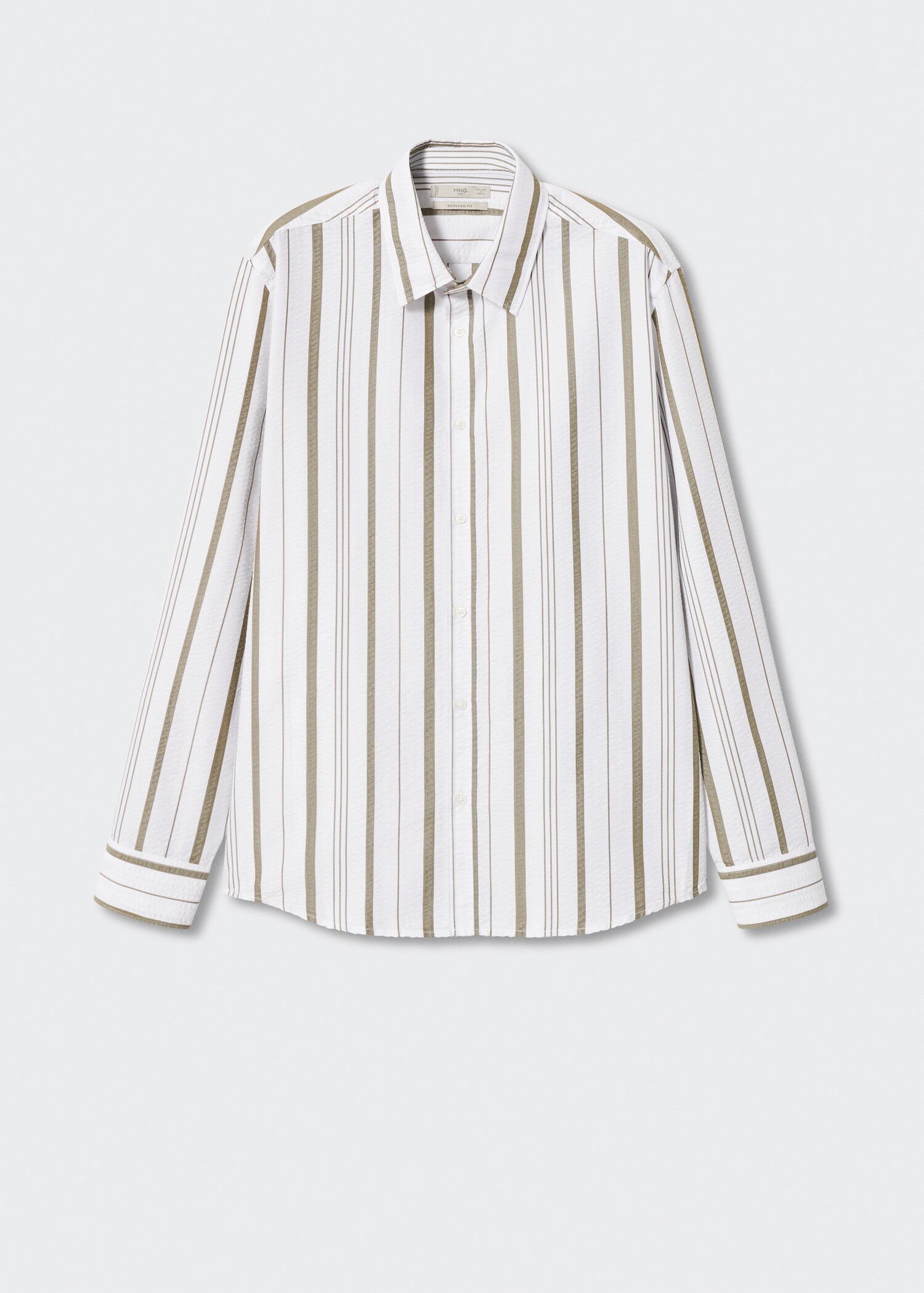 Camisa seersucker rayas - Artículo sin modelo