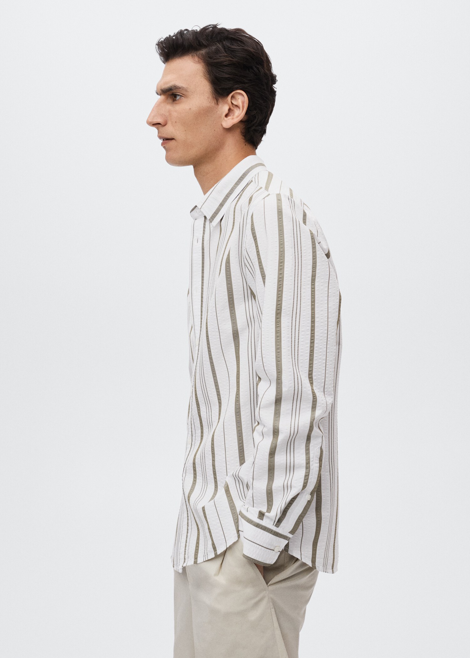 Camisa seersucker rayas - Detalle del artículo 2
