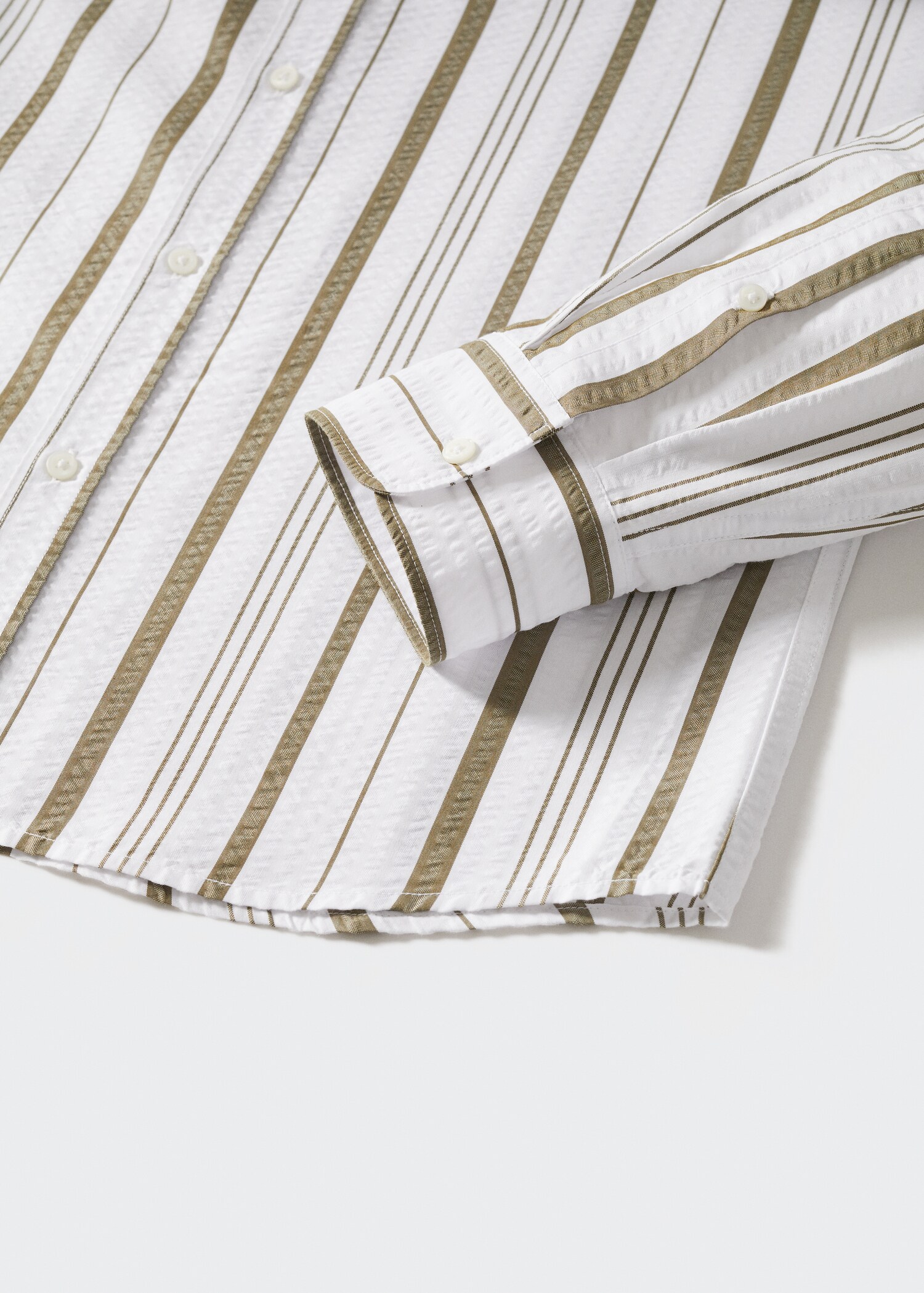Camisa seersucker rayas - Detalle del artículo 8