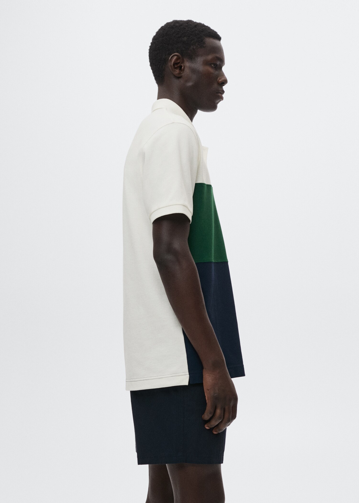 Polo piqué color-block - Détail de l'article 2