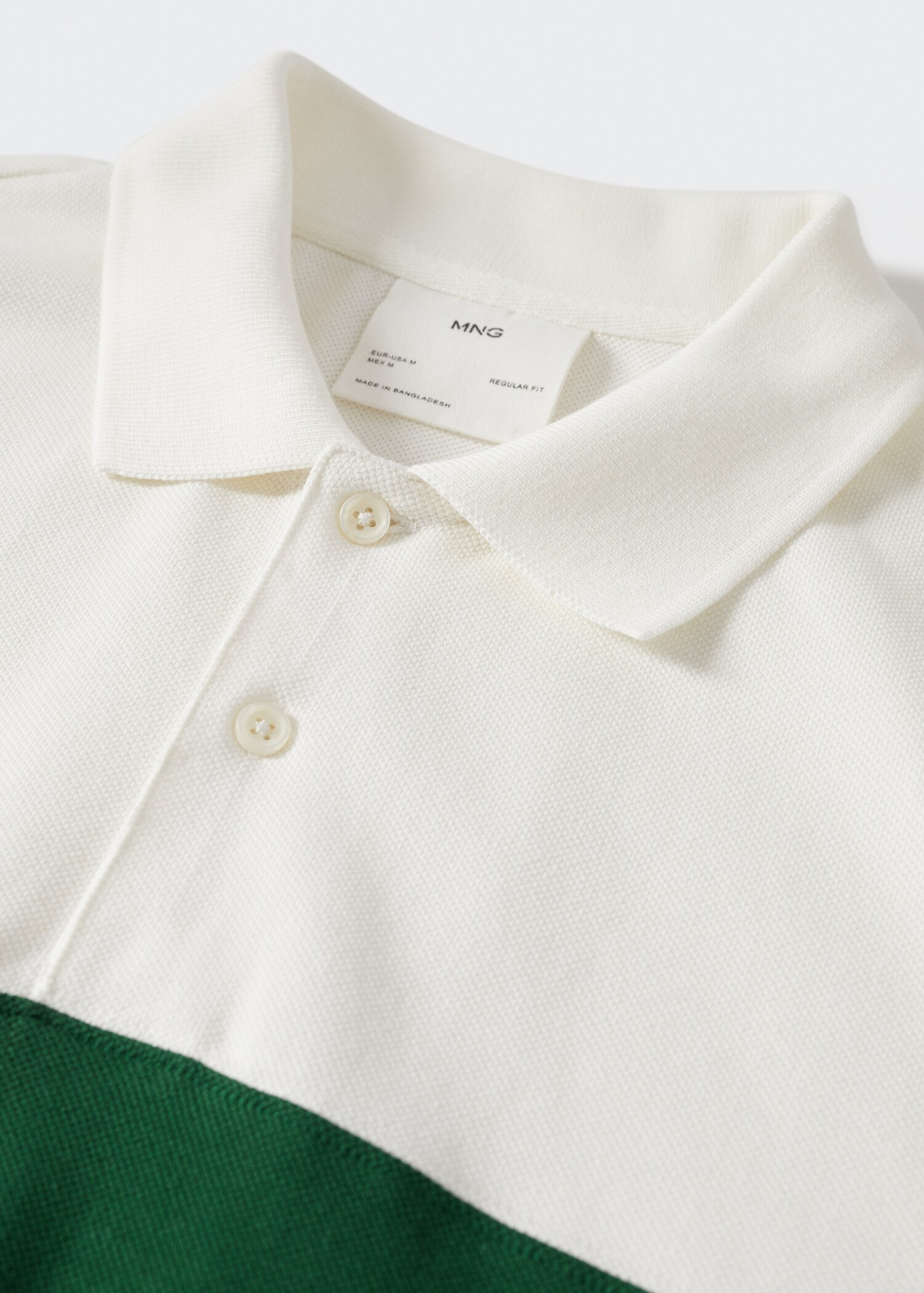 Polo piqué color-block - Détail de l'article 8