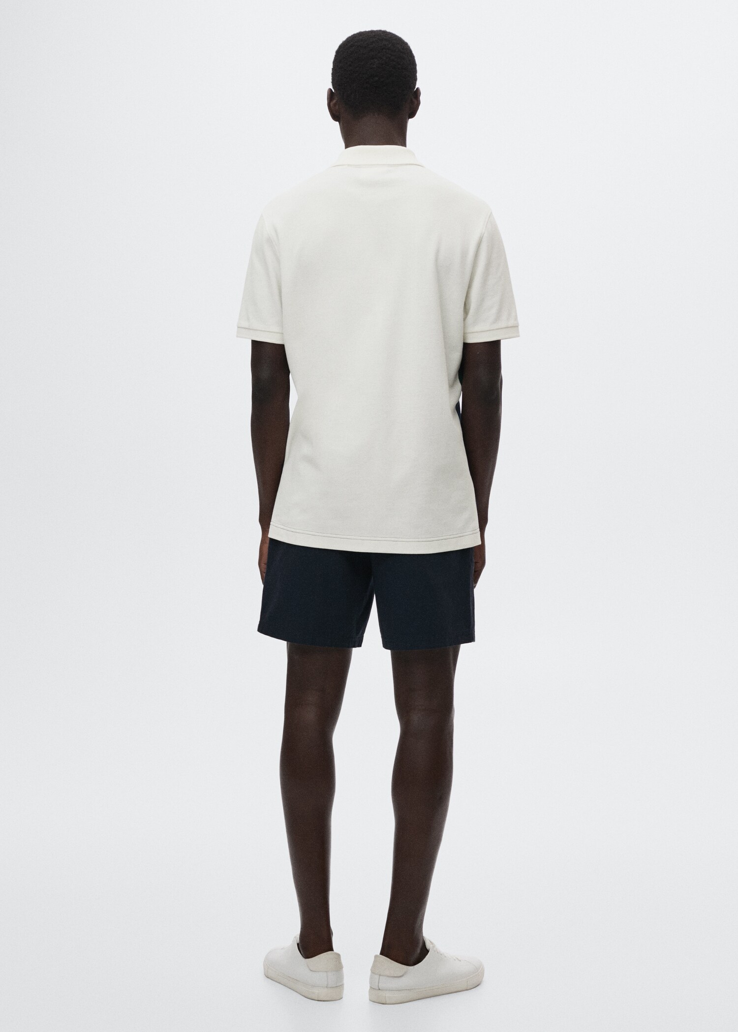 Polo piqué color-block - Verso de l’article