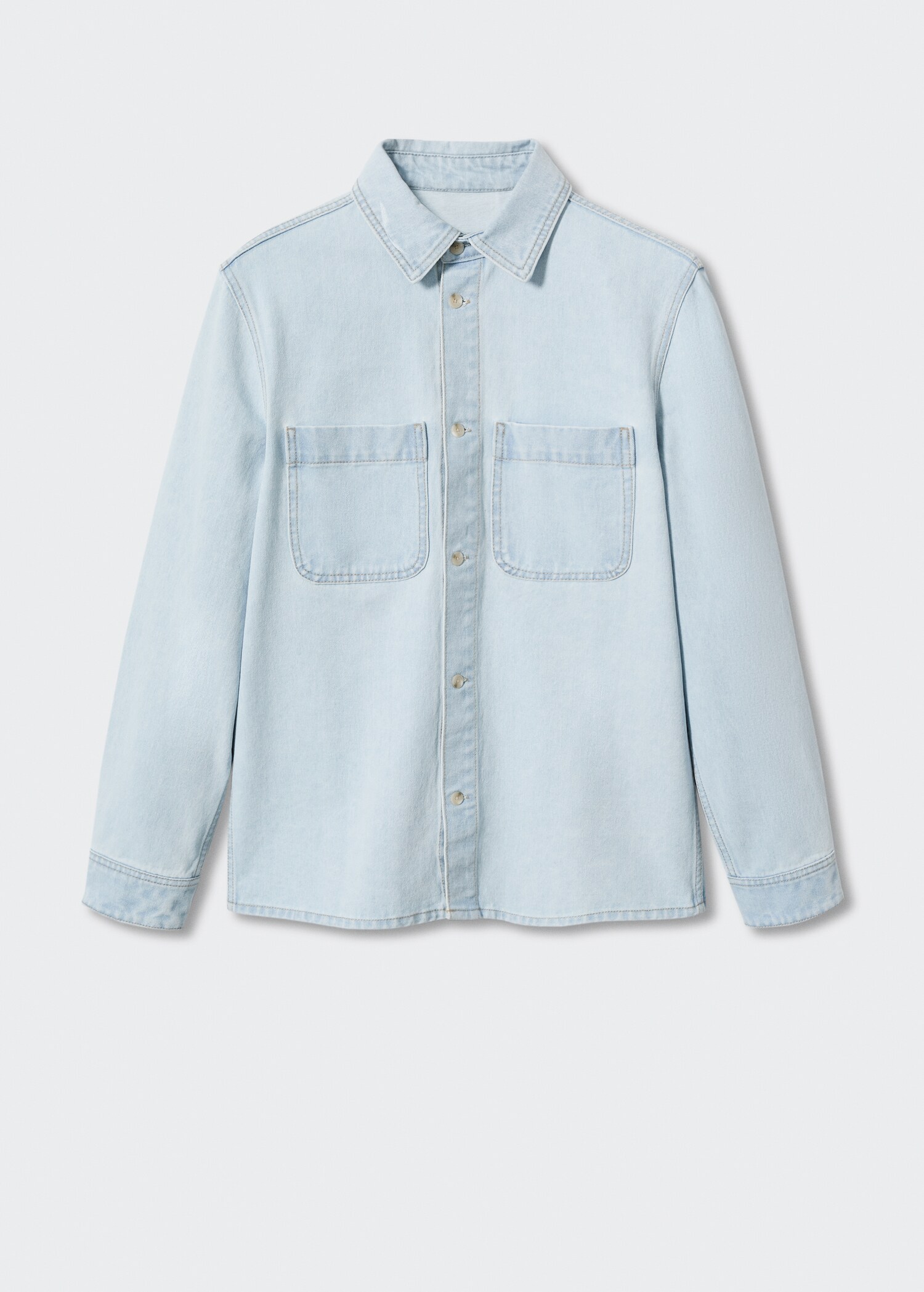 Sobrecamisa vaquera bolsillos - Artículo sin modelo