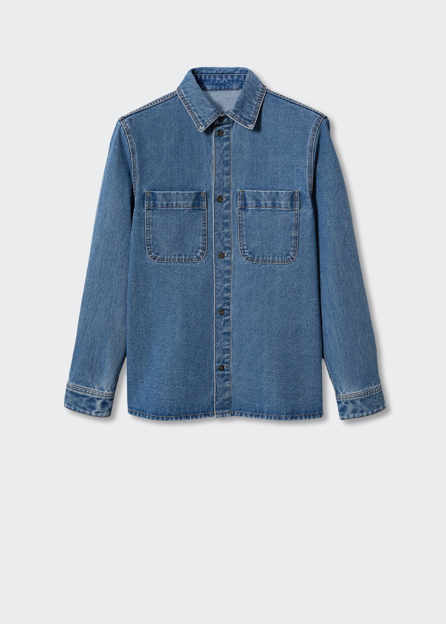 Jeans-Overshirt mit Taschen - Artikel ohne Model