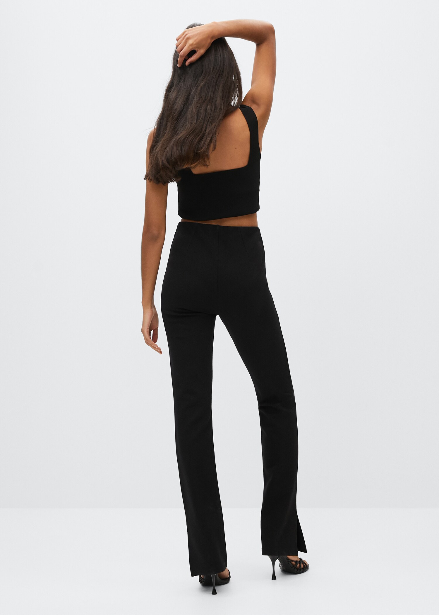Leggings à fente en bas - Verso de l’article
