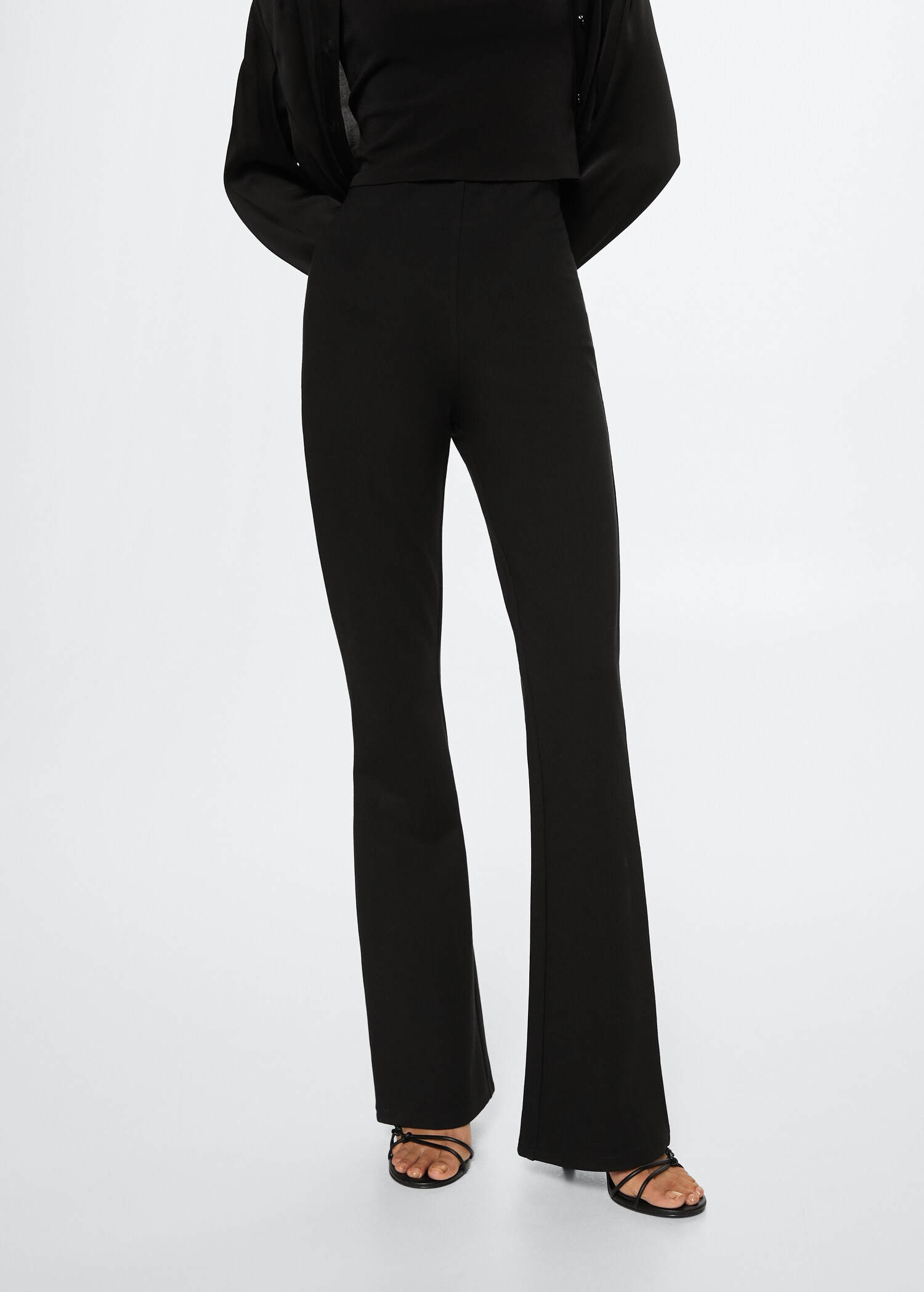 Flared leggings - Medium plane