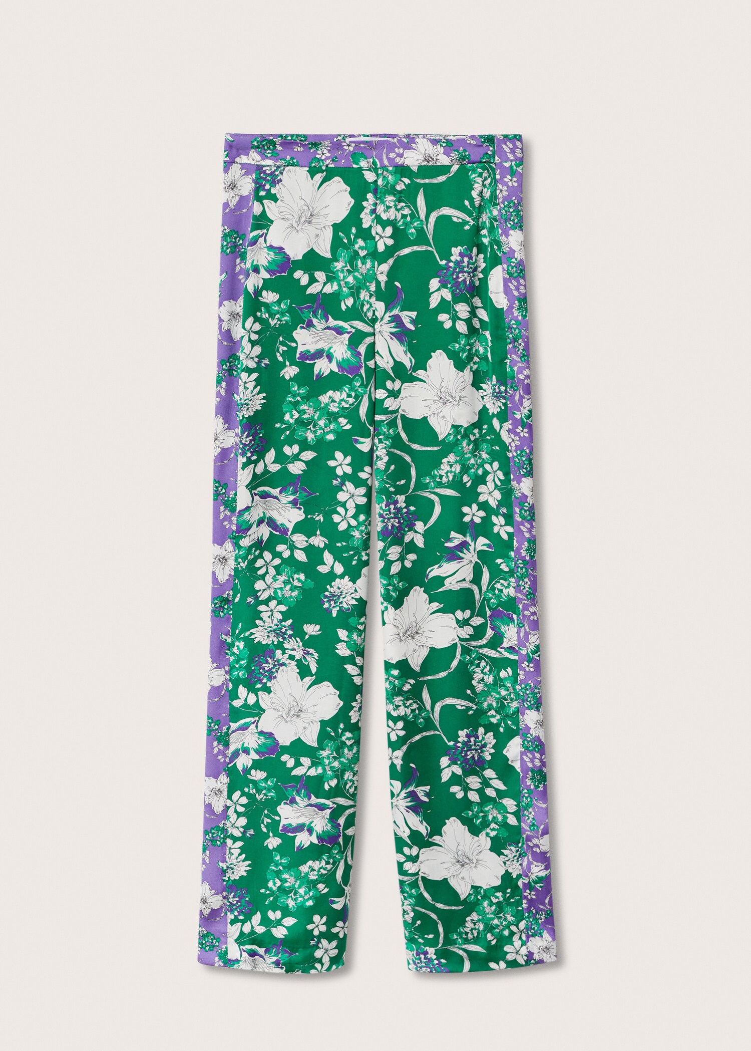 Pantalón estampado flores - Artículo sin modelo