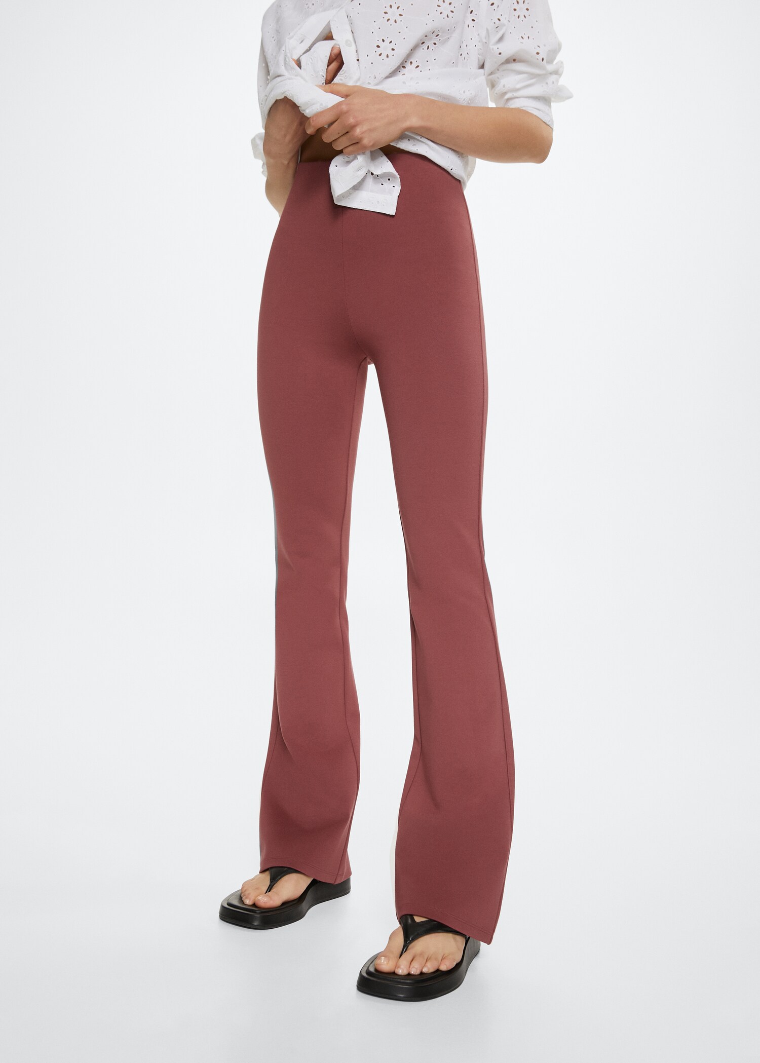 Flared leggings - Medium plane