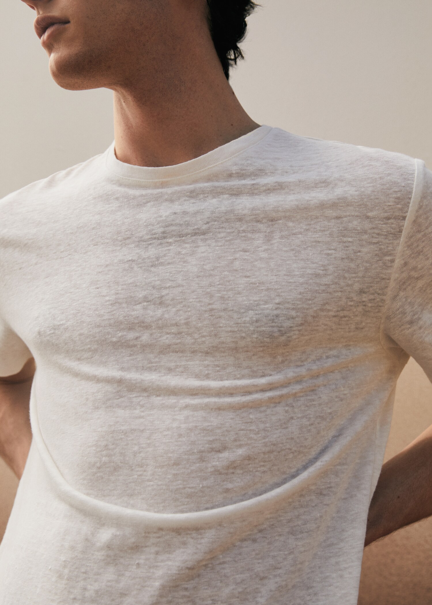 Camiseta 100% lino - Detalle del artículo 5