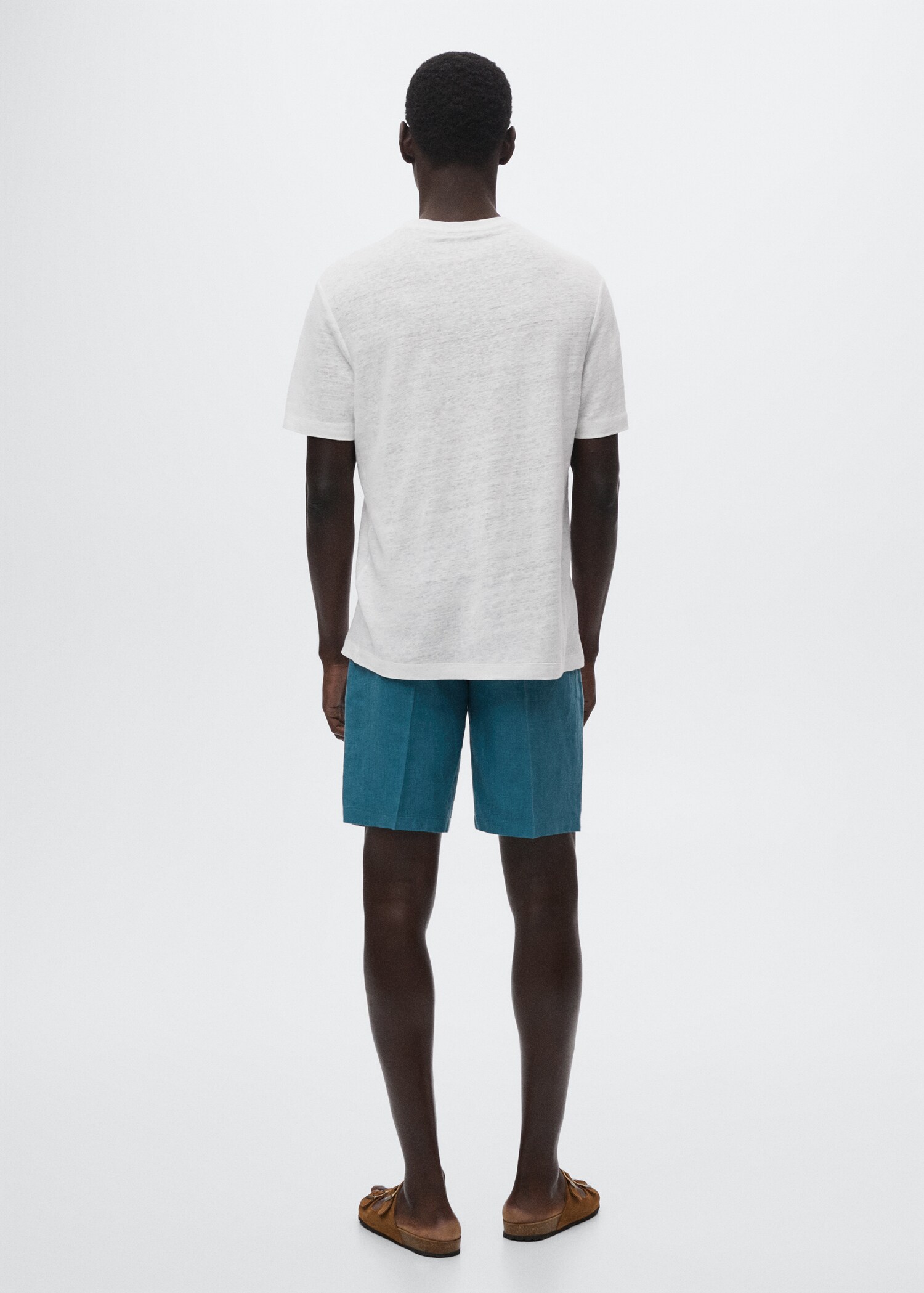 Camiseta 100% lino - Reverso del artículo