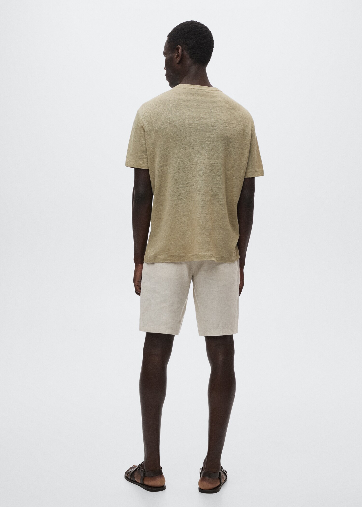 Camiseta 100% lino - Reverso del artículo