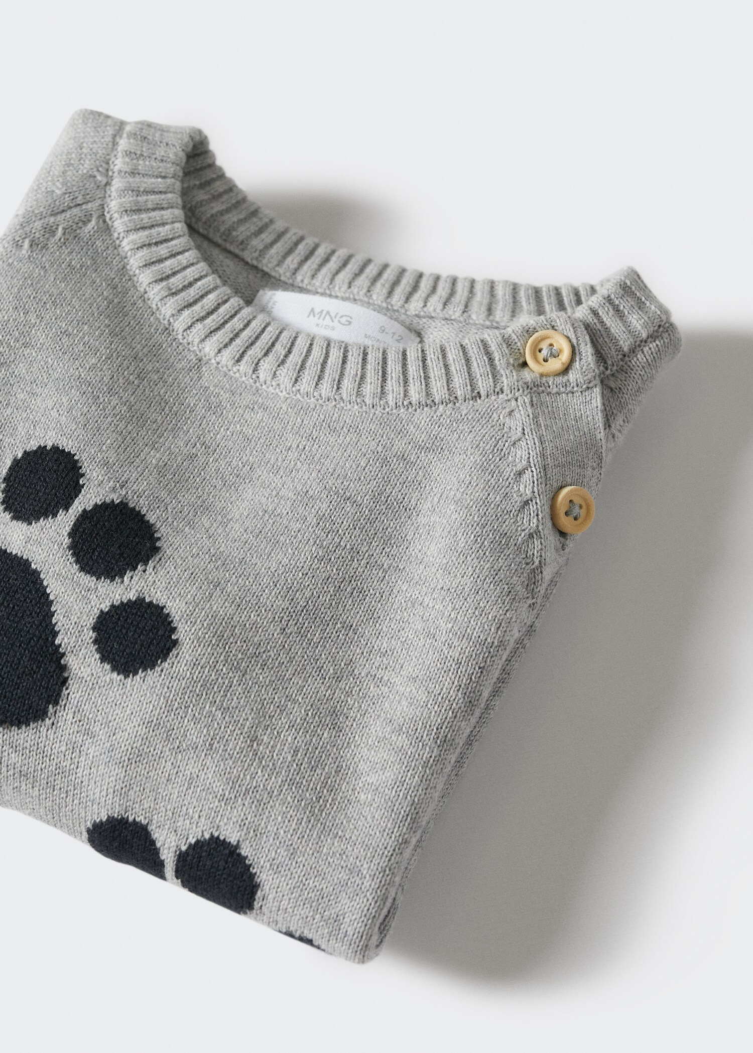 Printed cotton sweater - Details of the article 8