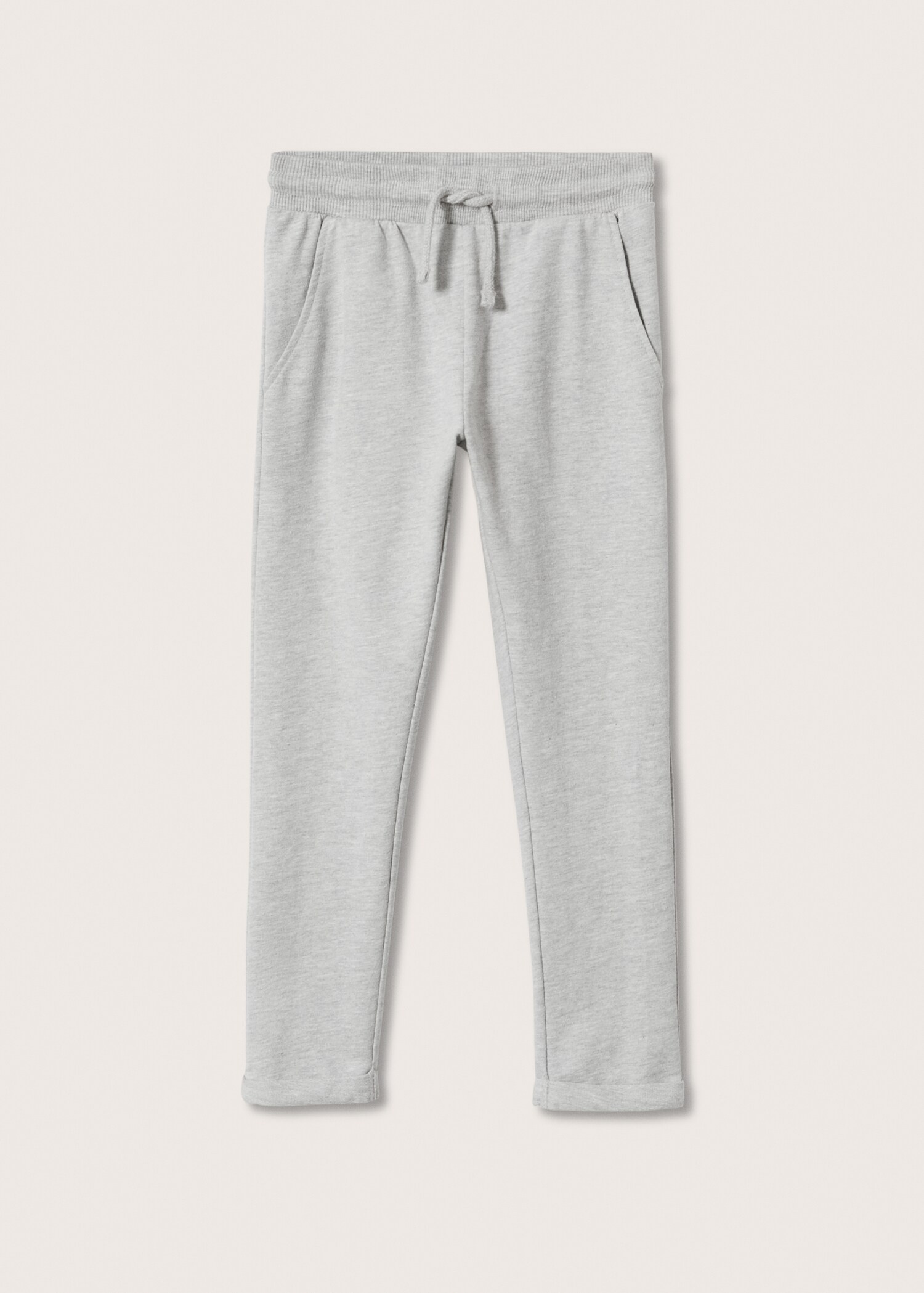 Cotton jogger-style trousers - Article without model