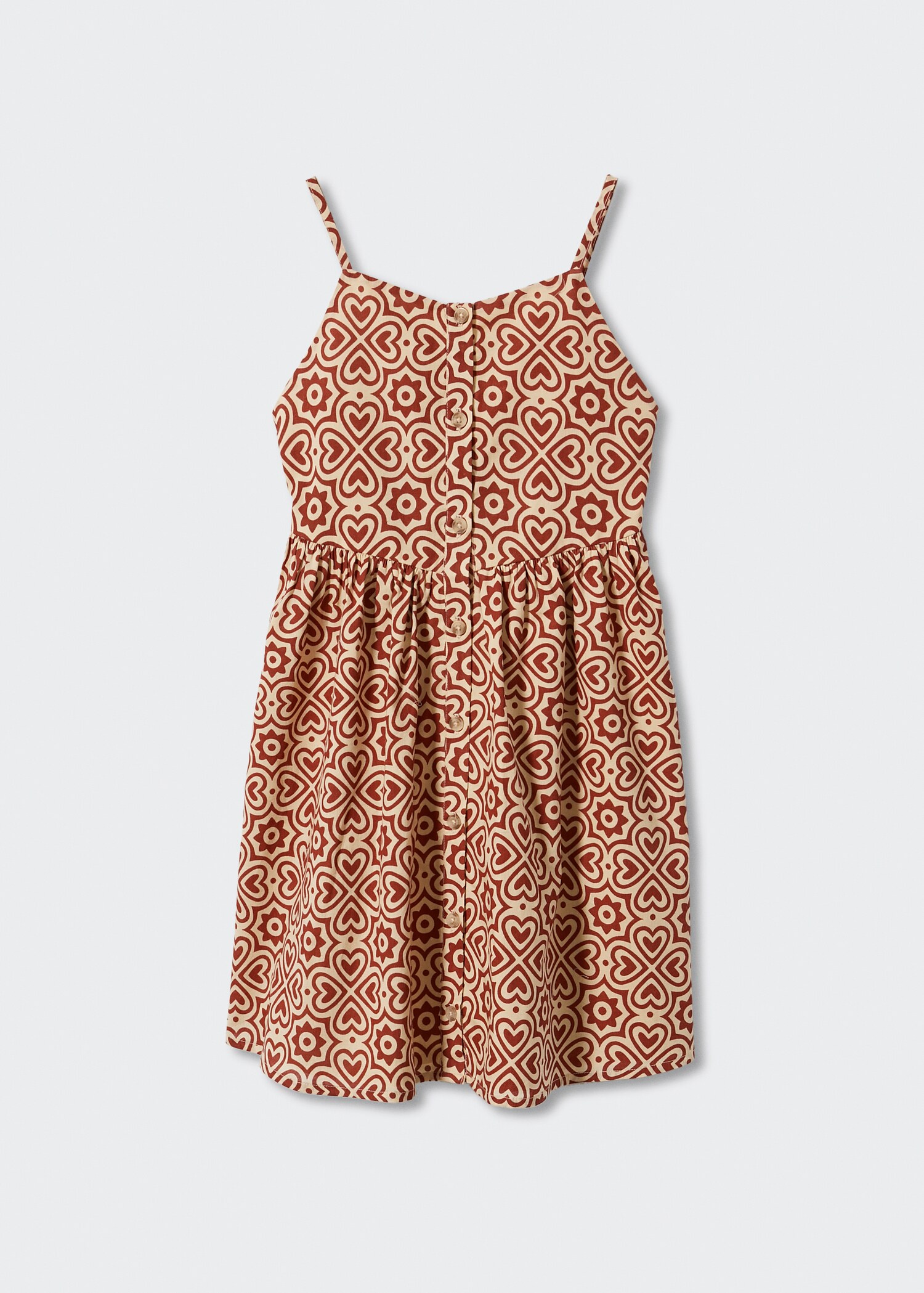 Printed cotton dress - Article without model