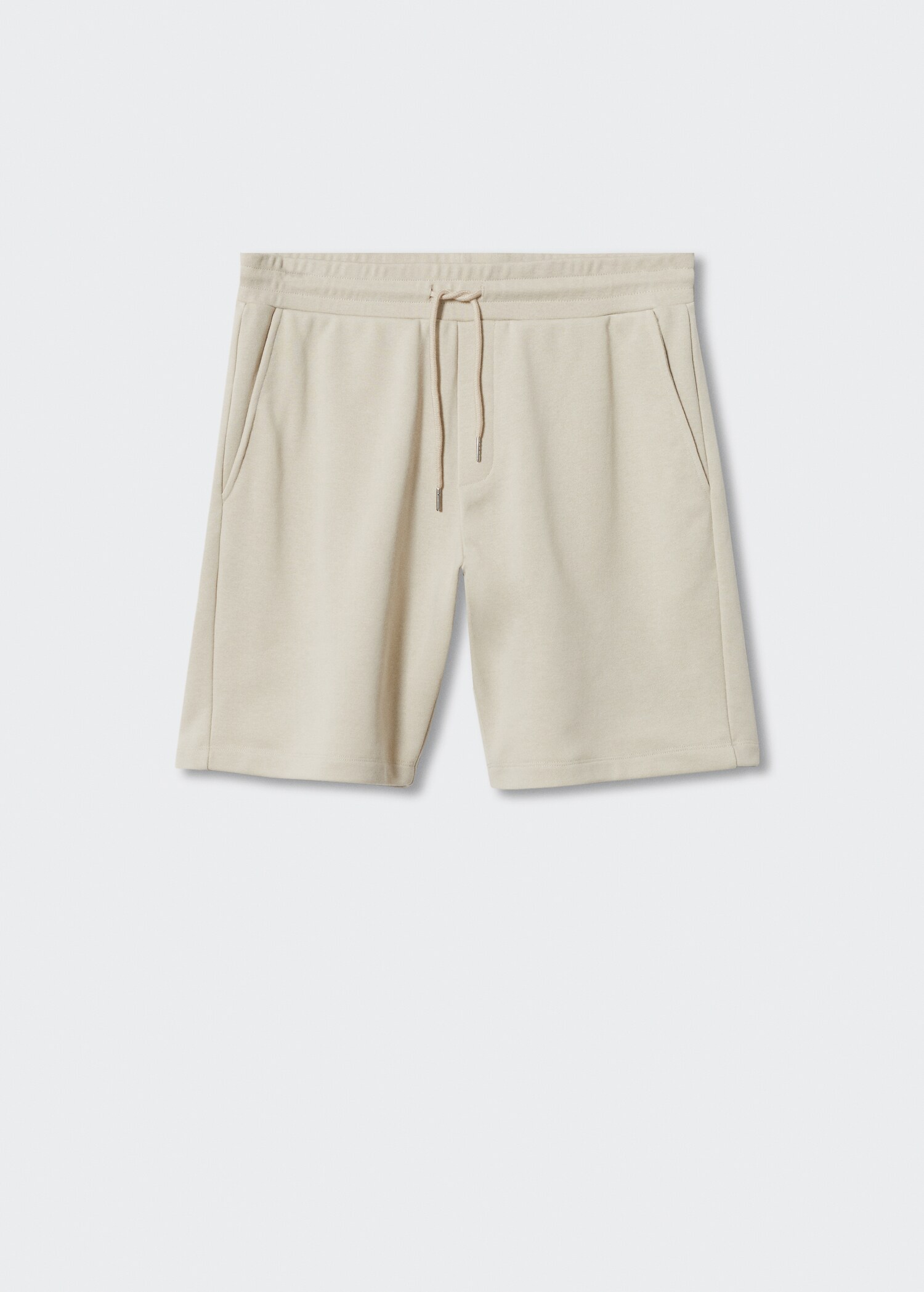Jogger cotton Bermuda shorts - Article without model
