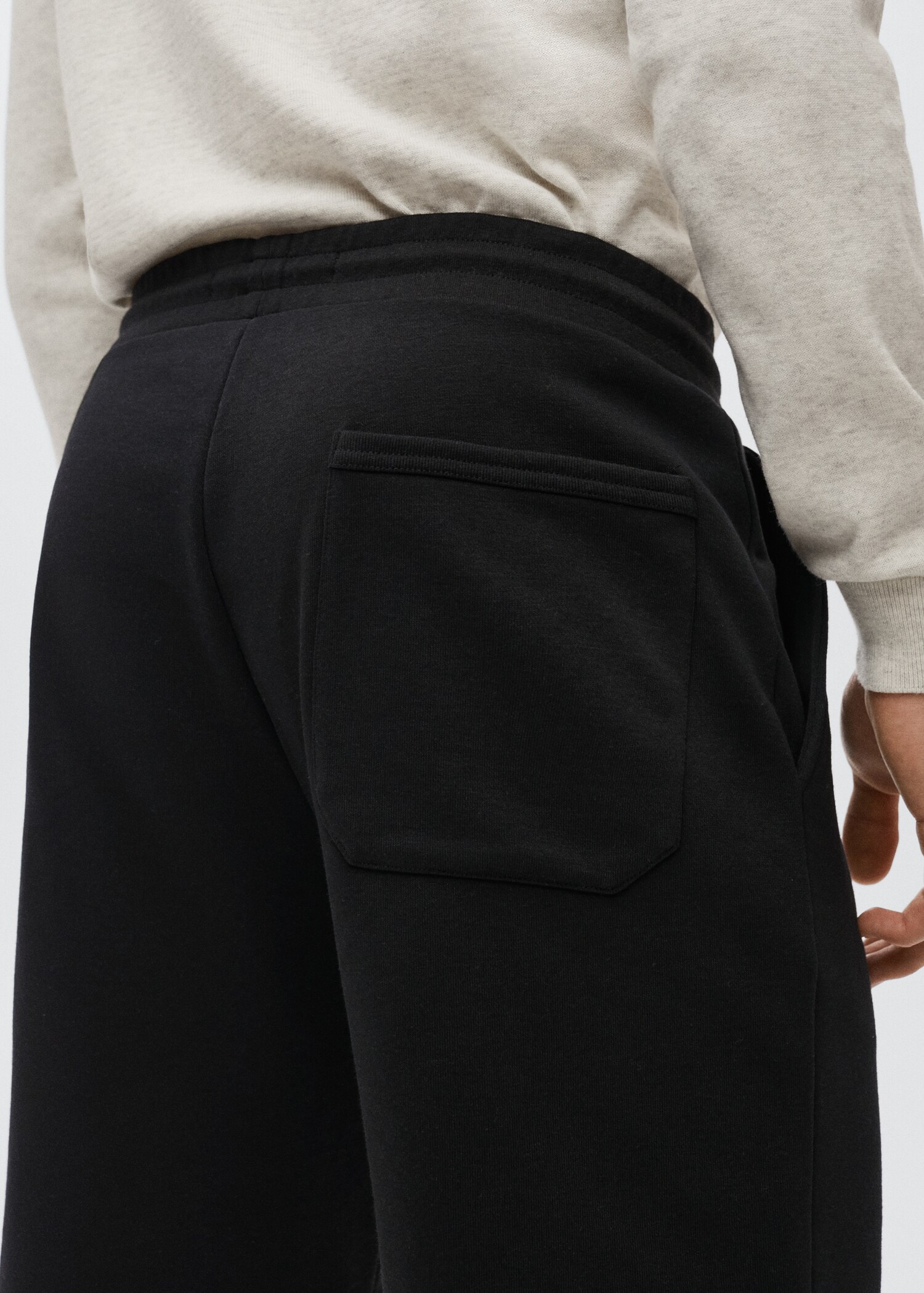 Jogger cotton Bermuda shorts - Details of the article 3