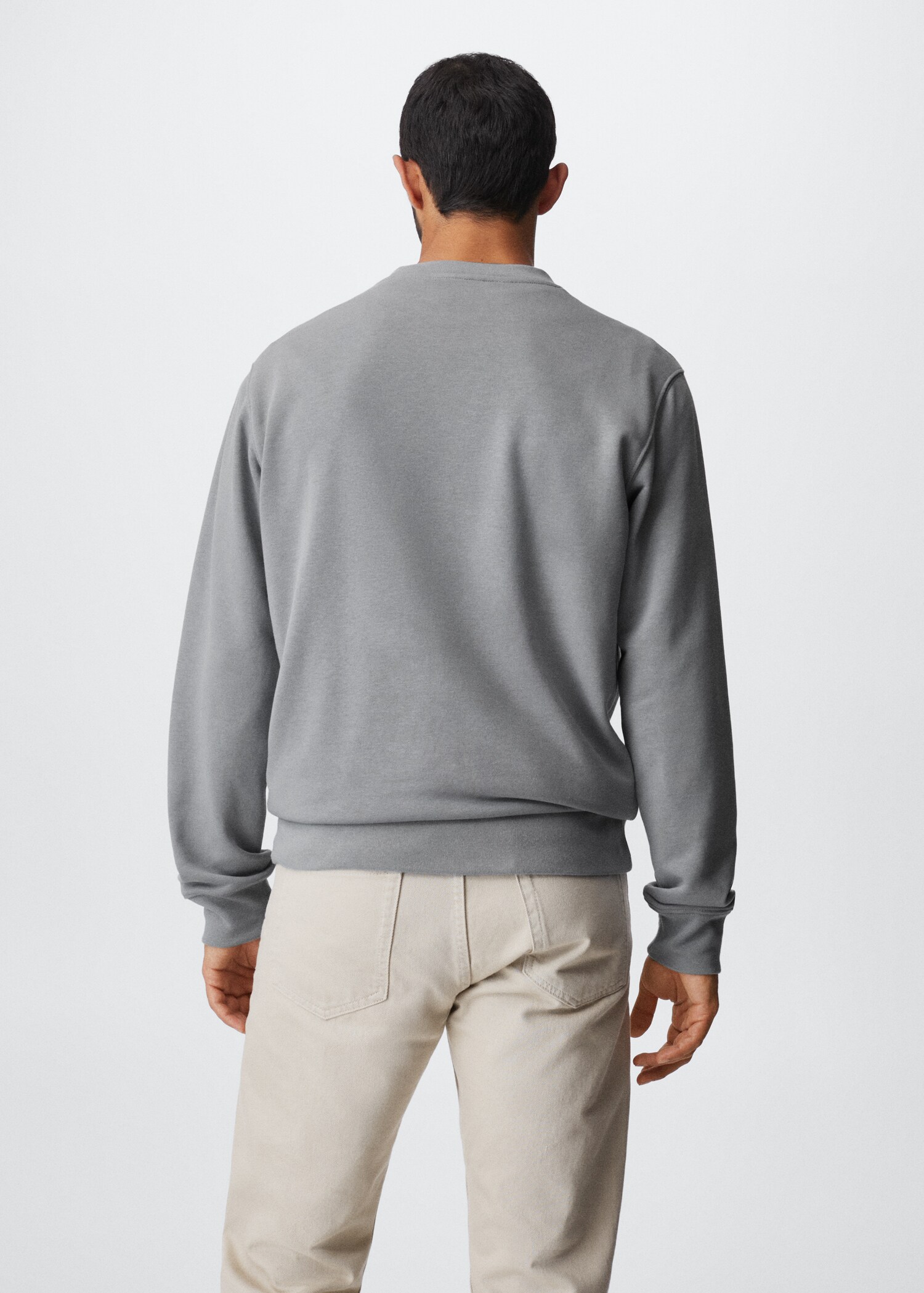 Sweat-shirt léger coton - Verso de l’article