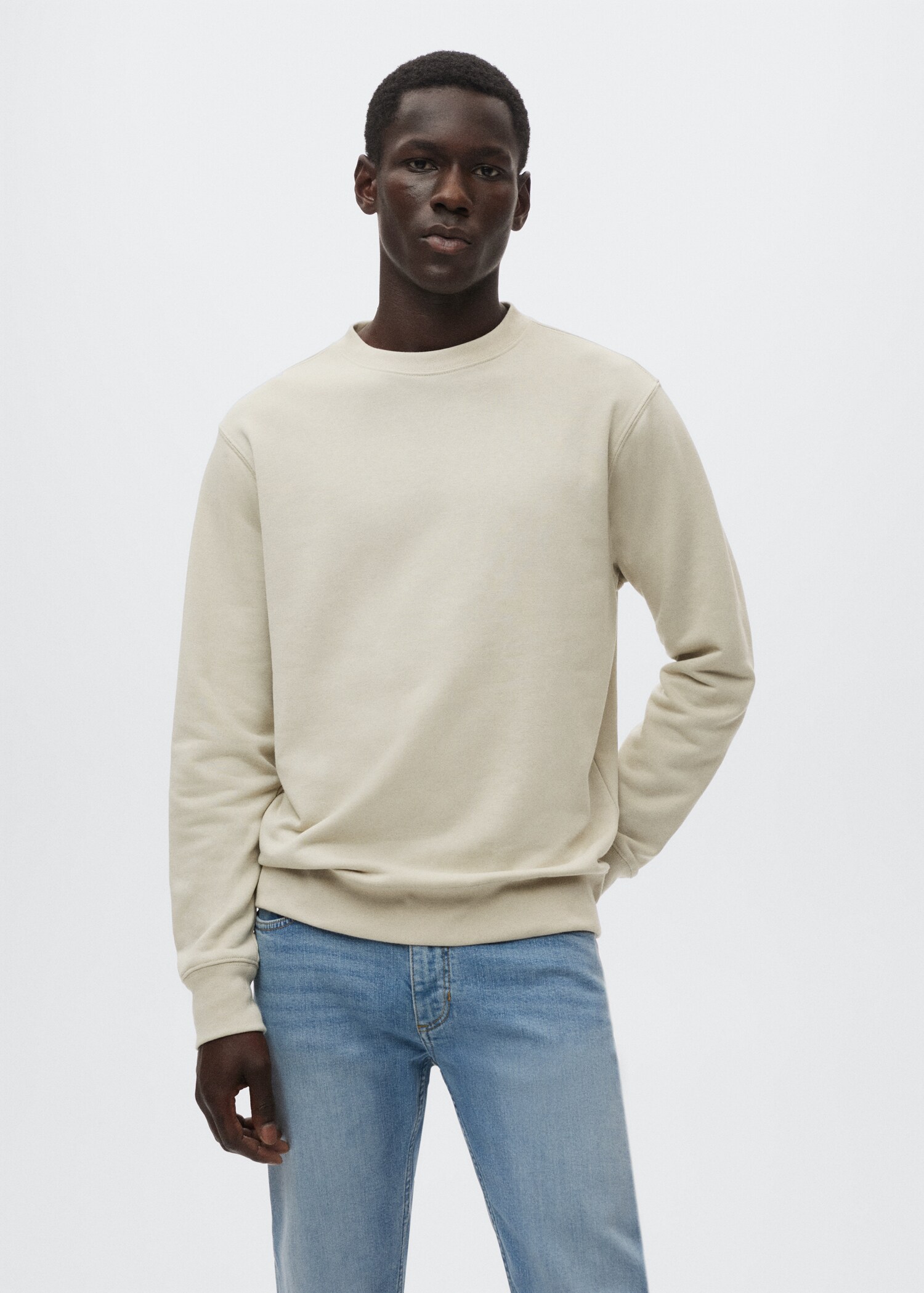 Sweat-shirt léger coton - Plan moyen