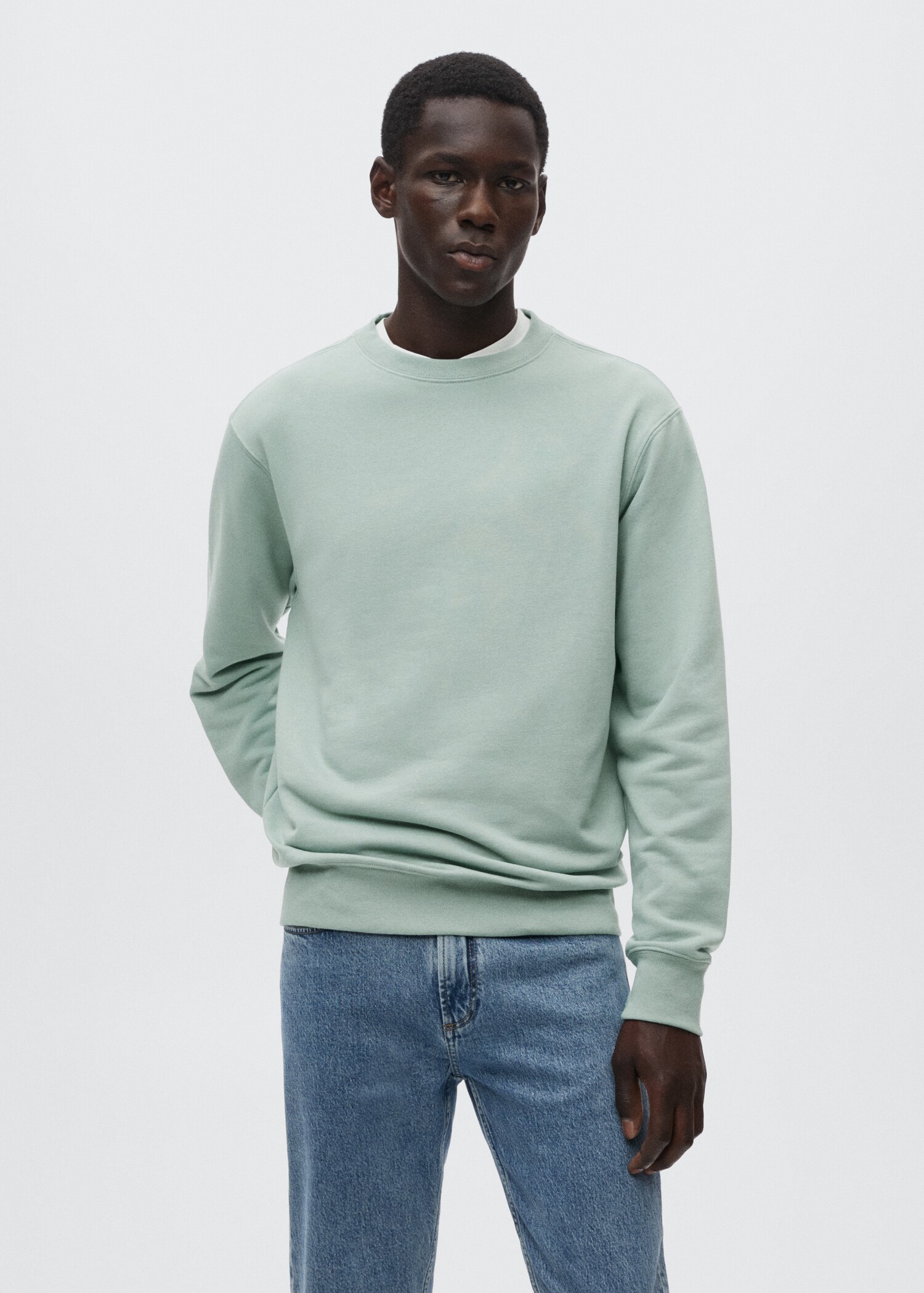 Sweat-shirt léger coton - Plan moyen