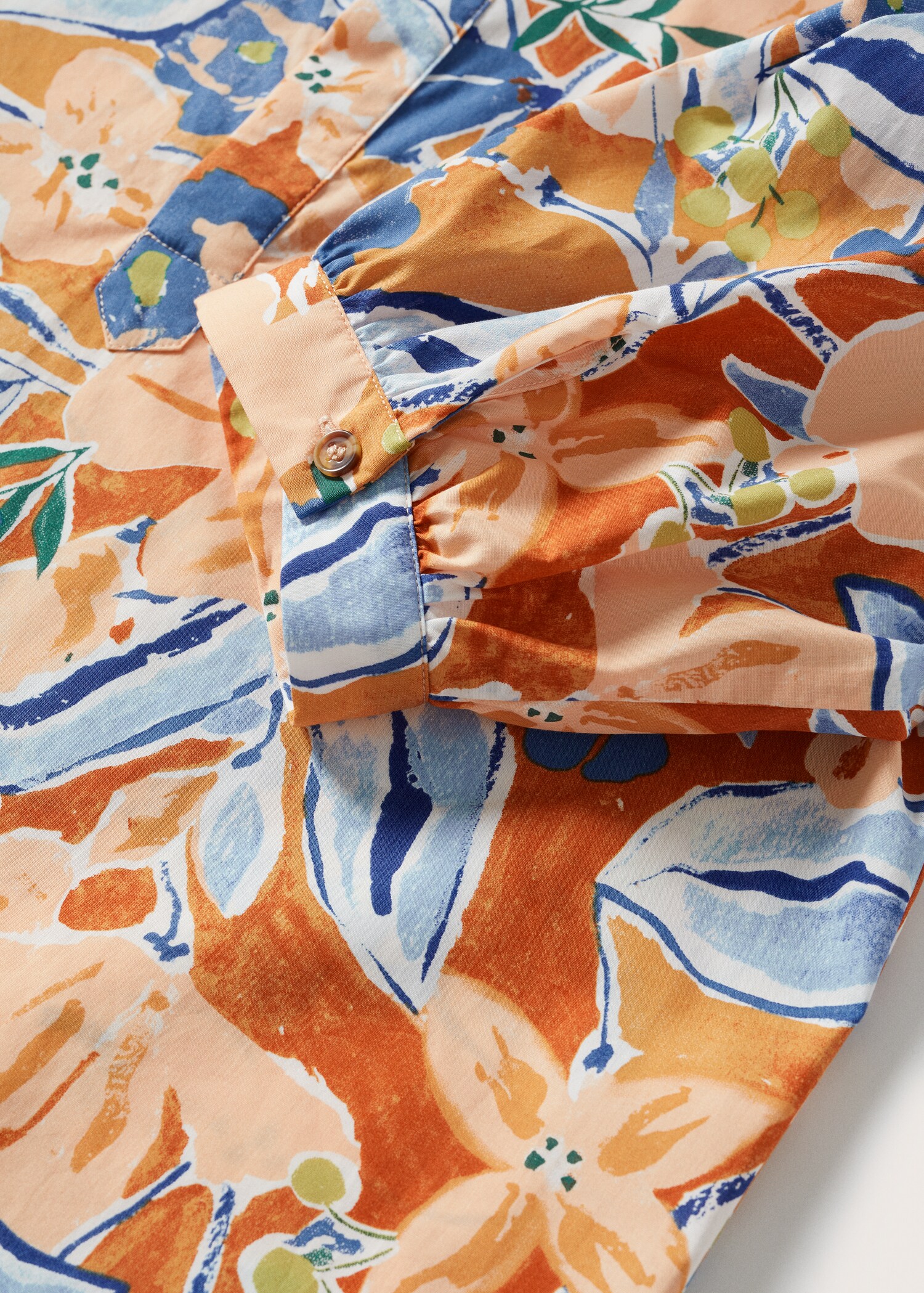 Floral print blouse - Details of the article 8