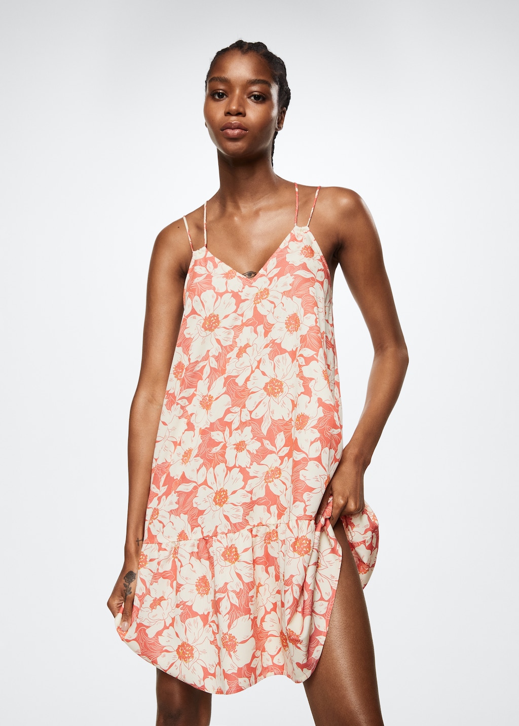 Flower print dress Women MANGO Georgia
