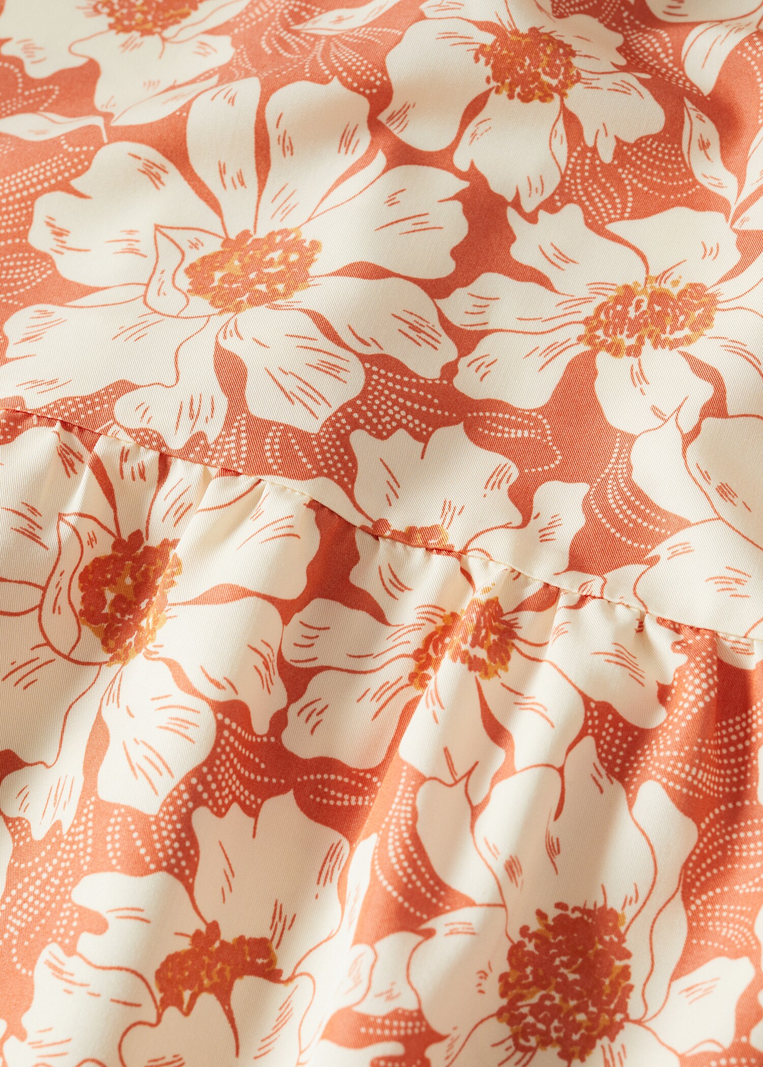 Flower print dress - Details of the article 8