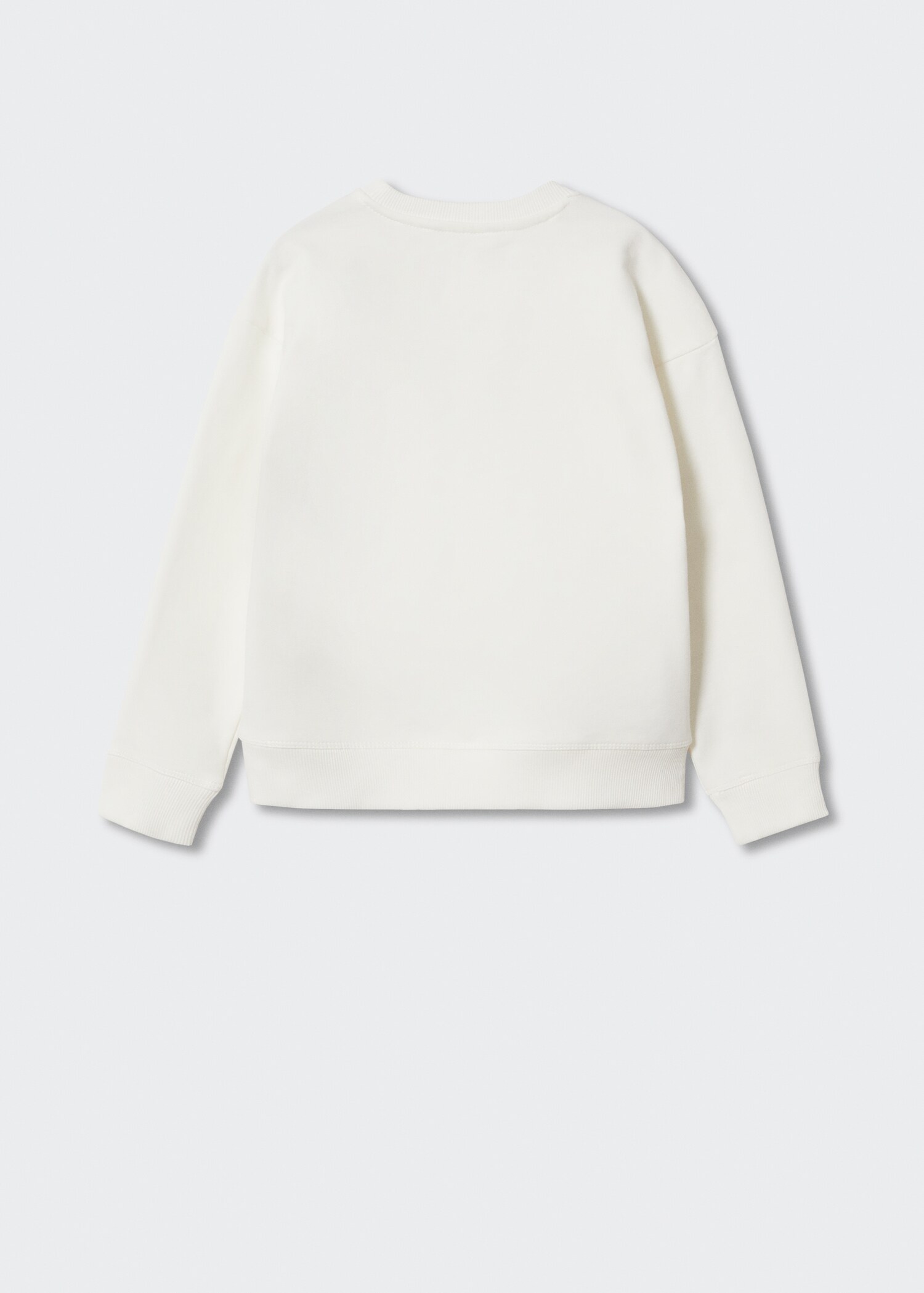 Sudadera algodón estampada - Reverso del artículo