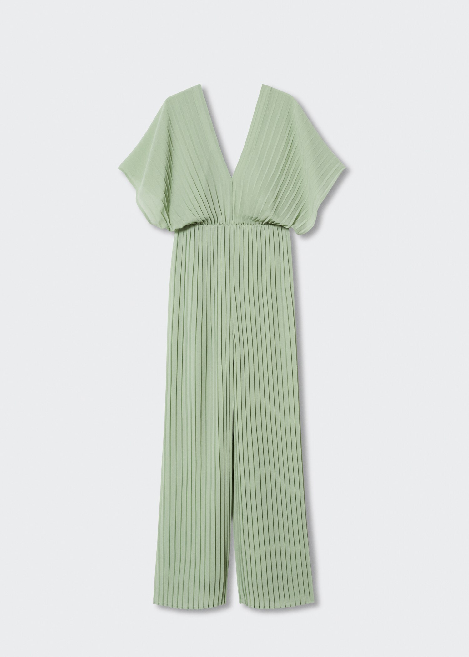 Long pleated jumpsuit - Article without model