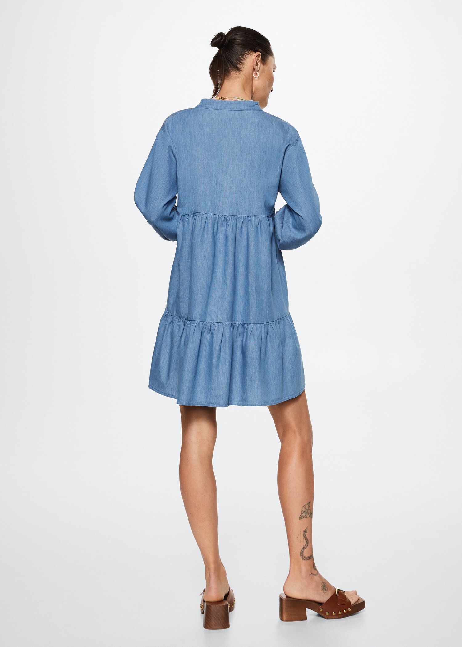 Robe fluide volants - Verso de l’article