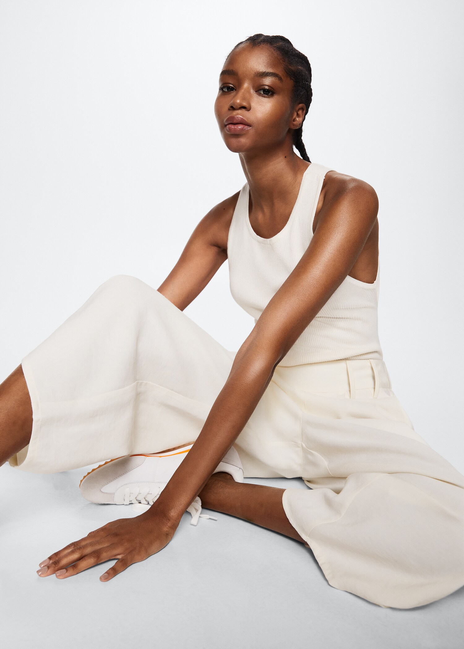  Fluid culotte trouser - Details of the article 2