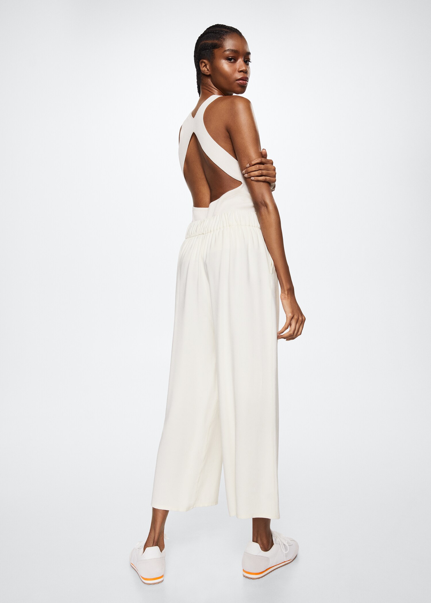  Fluid culotte trouser - Reverse of the article