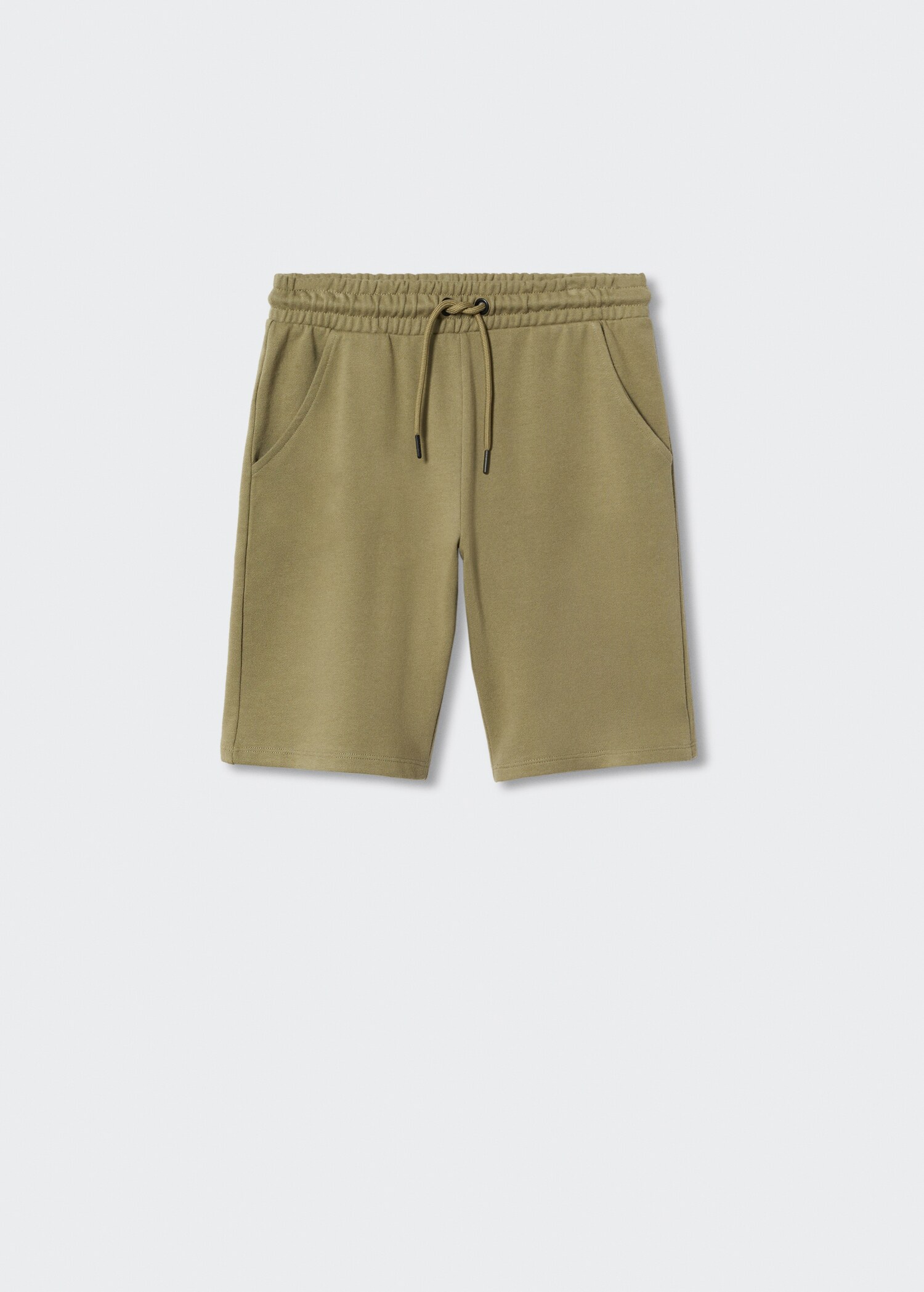Cotton shorts with elastic waist - Article without model