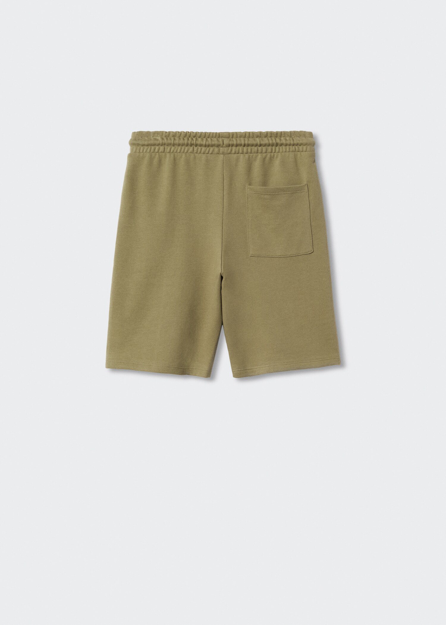 Bermudas algodón cintura elástica - Reverso del artículo