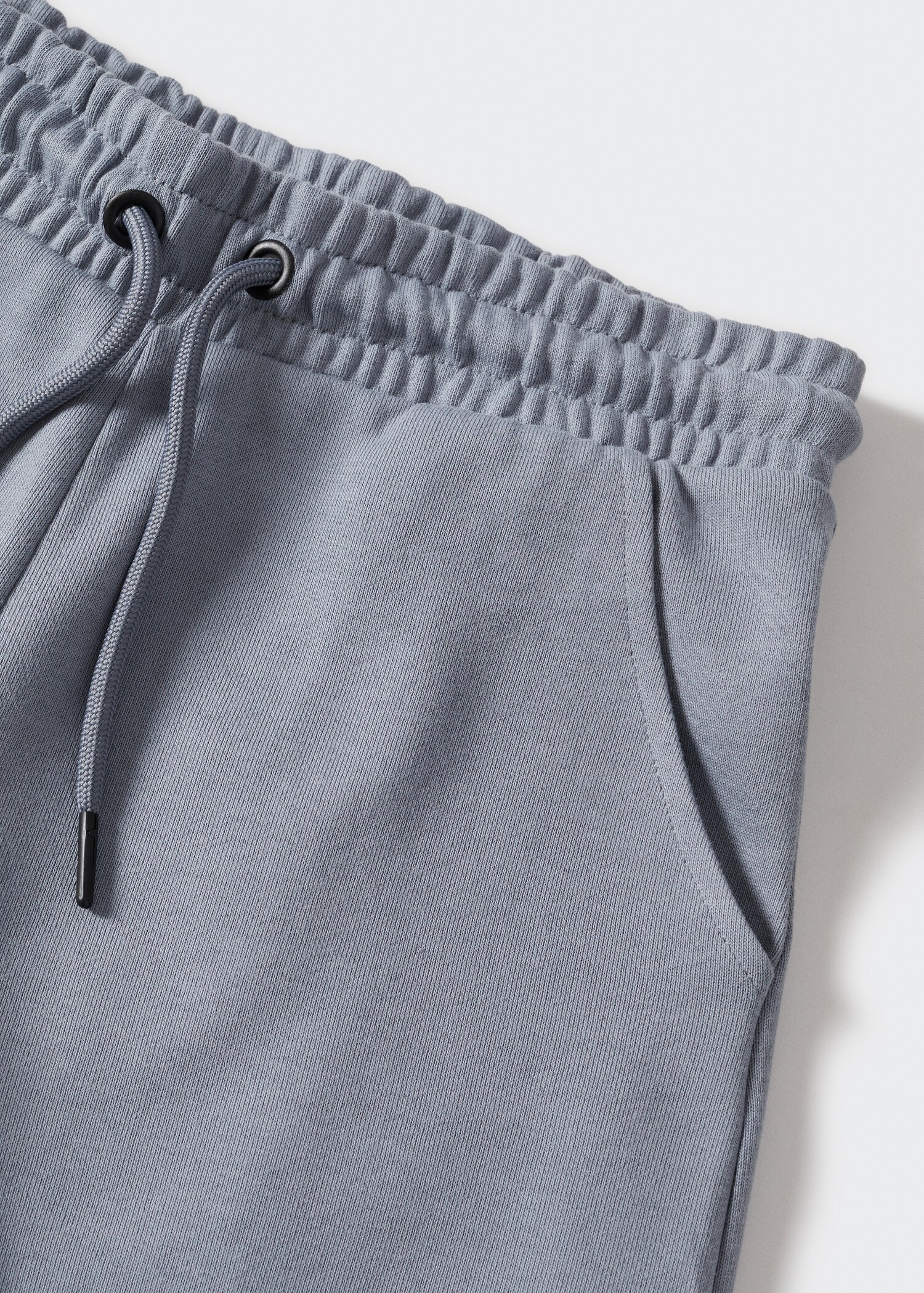 Cotton shorts with elastic waist - Details of the article 8
