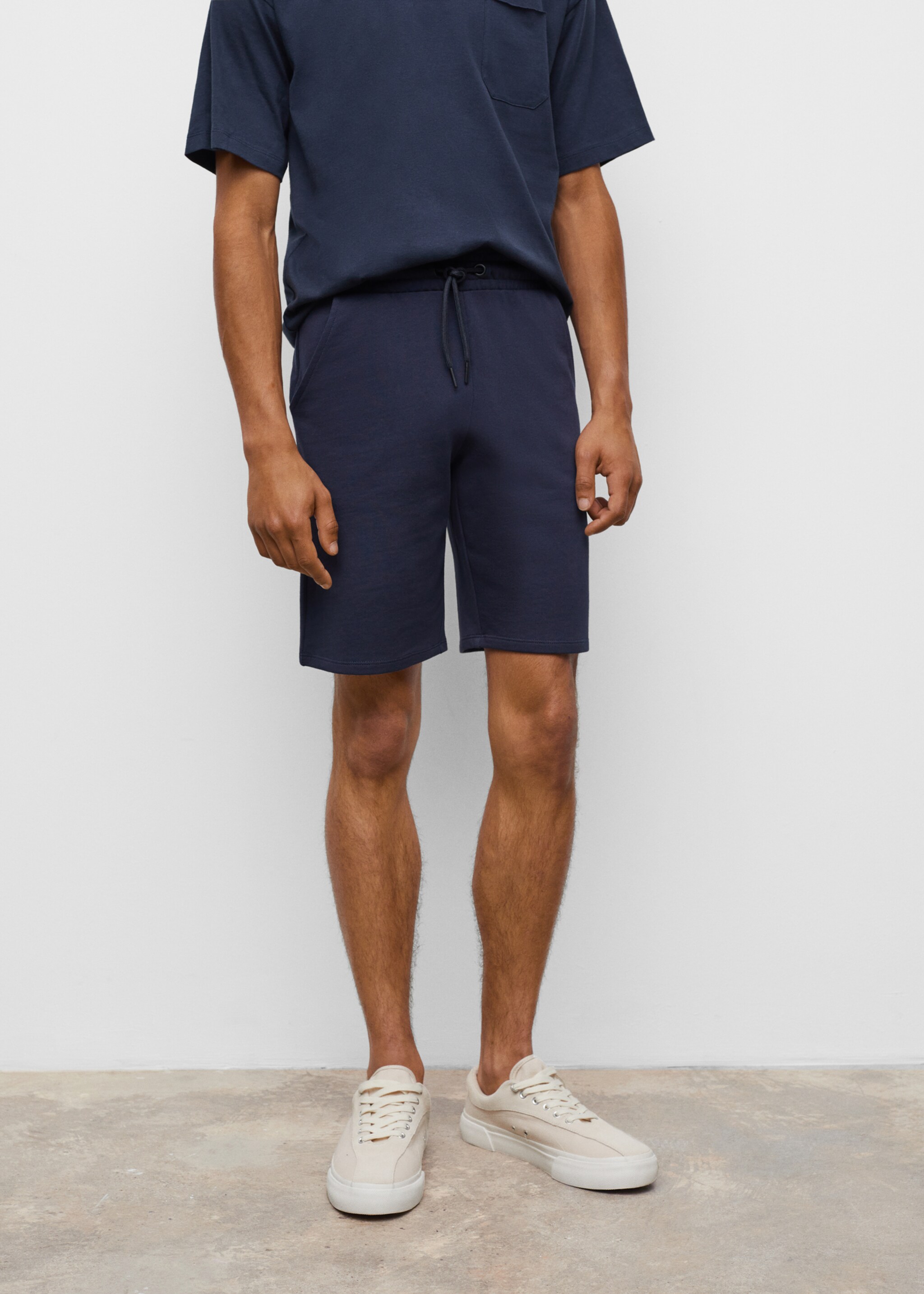 Bermudas algodón cintura elástica - Detalle del artículo 1