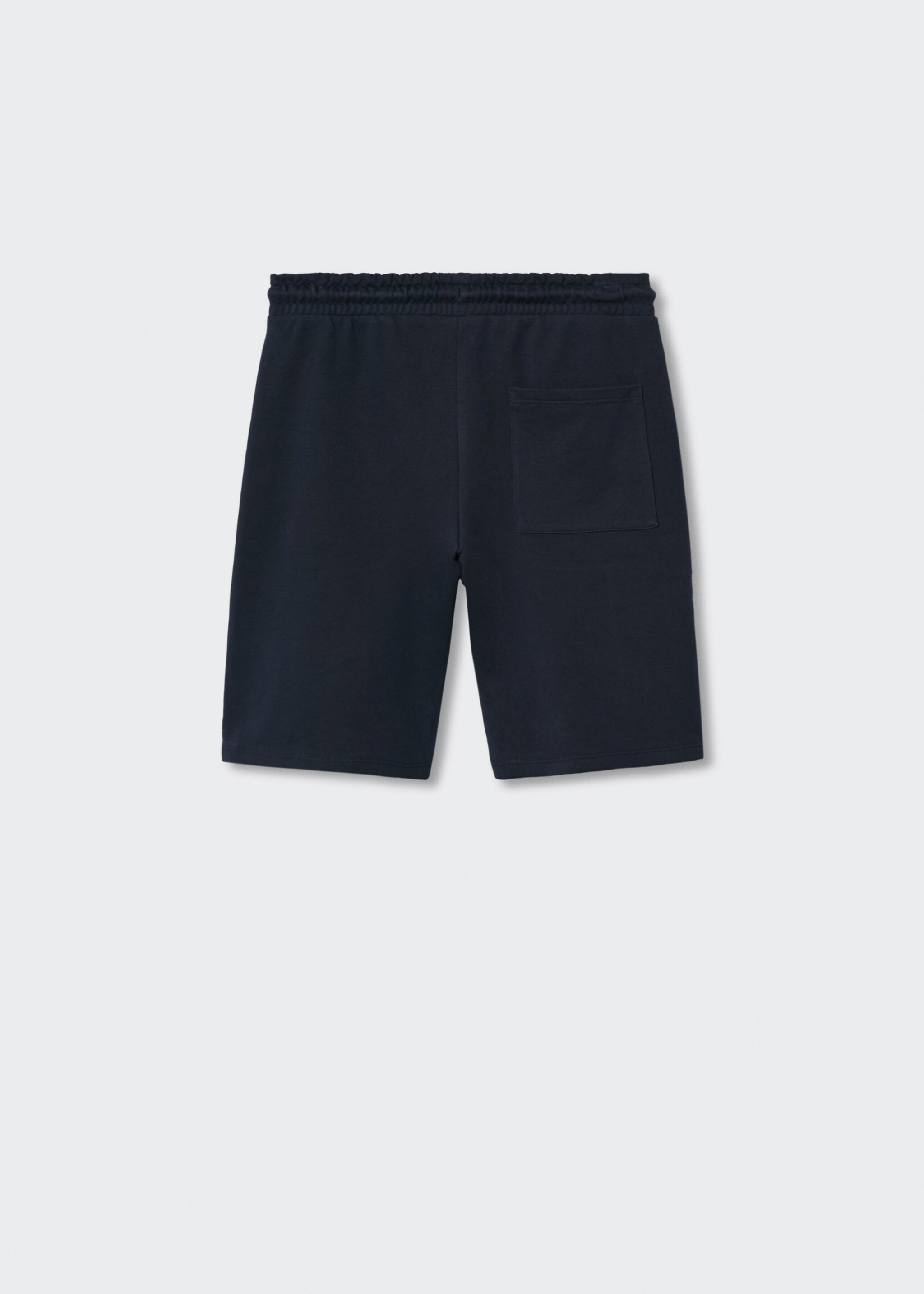 Bermudas algodón cintura elástica - Reverso del artículo