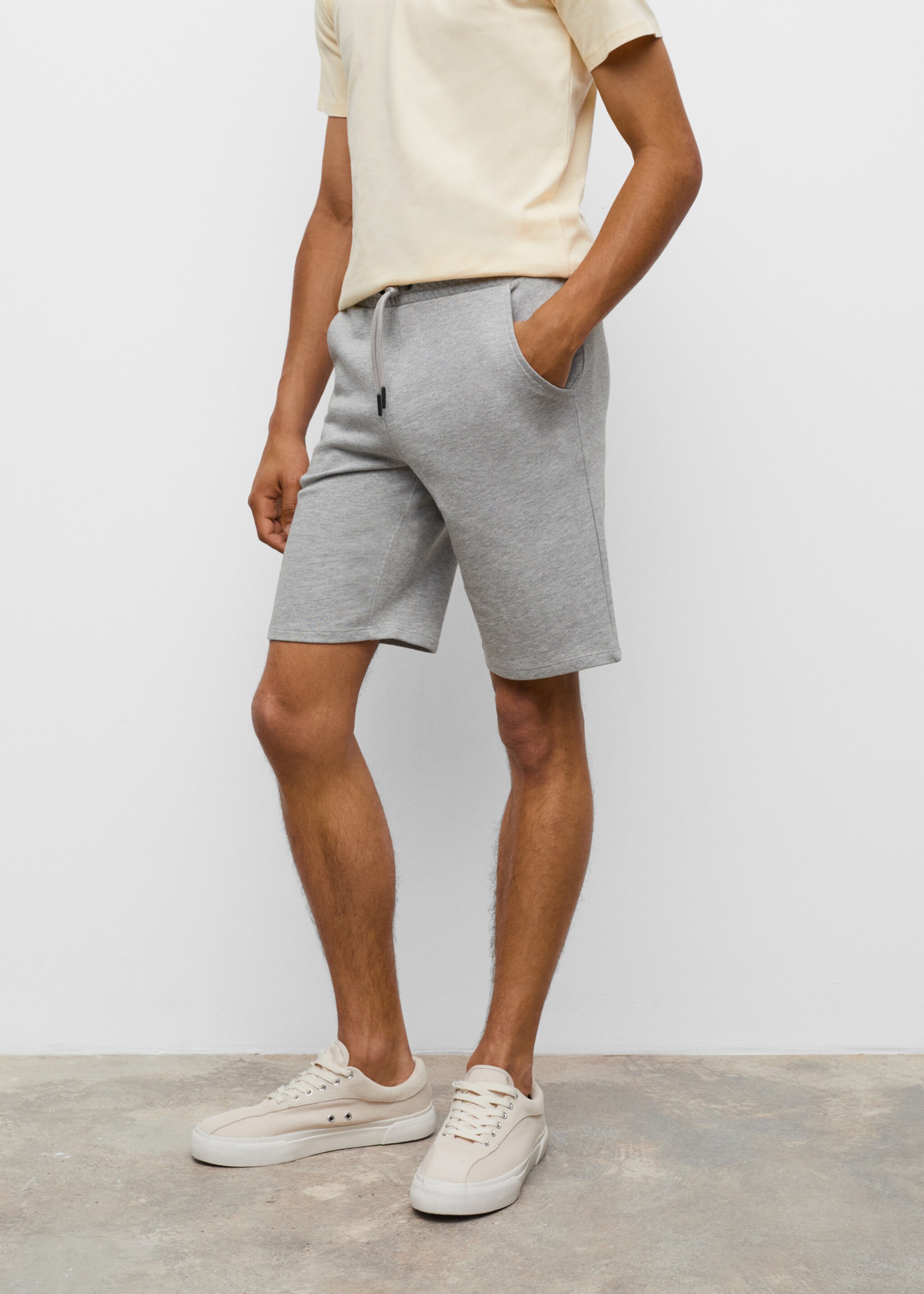 Bermudas algodón cintura elástica - Detalle del artículo 1