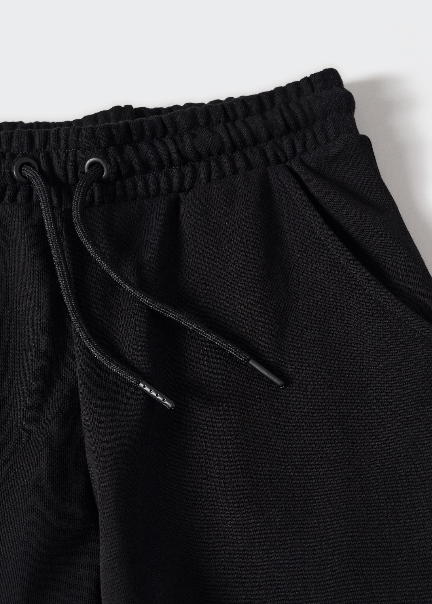 Cotton shorts with elastic waist - Details of the article 8