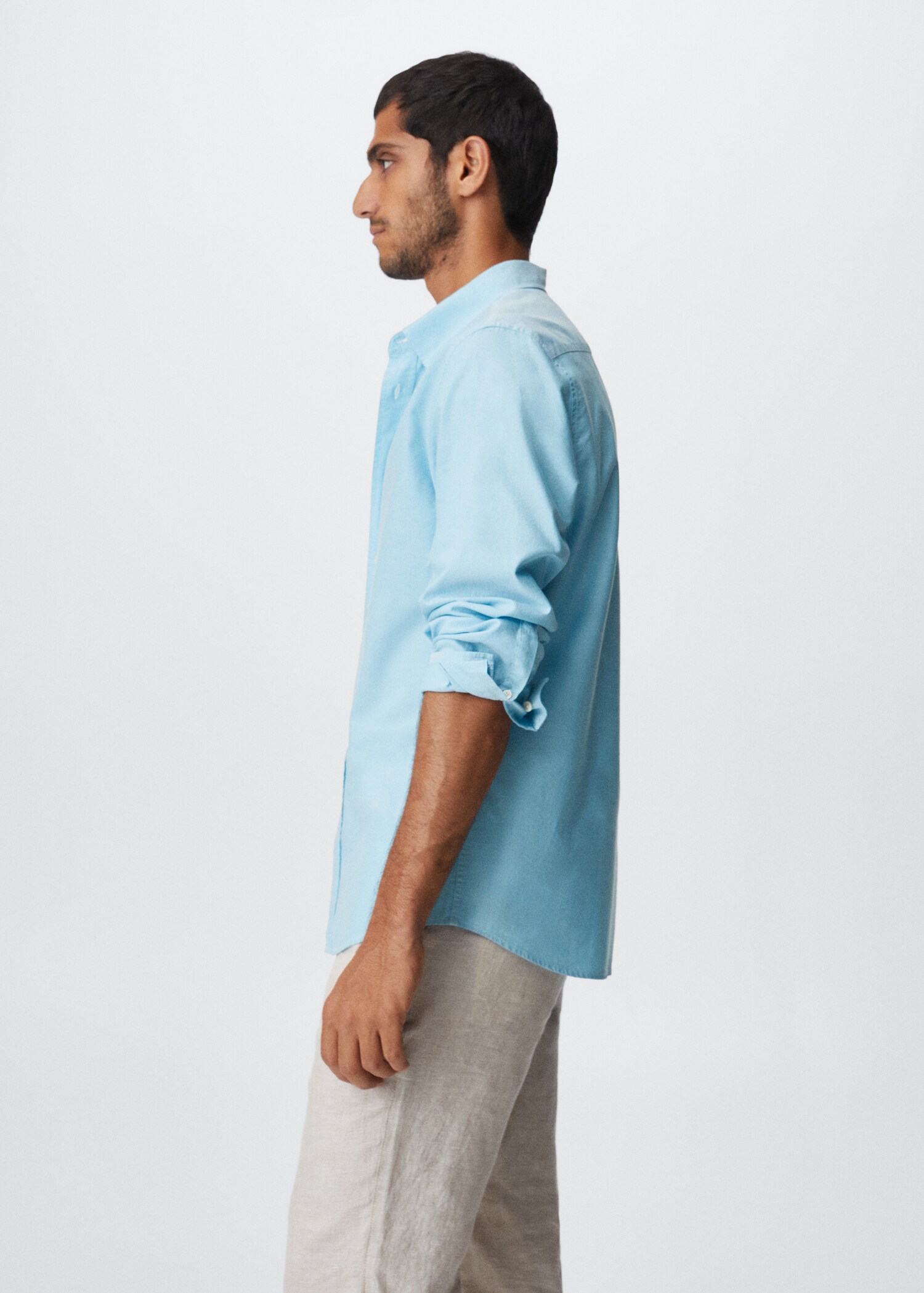 Camisa regular fit algodón - Detalle del artículo 2