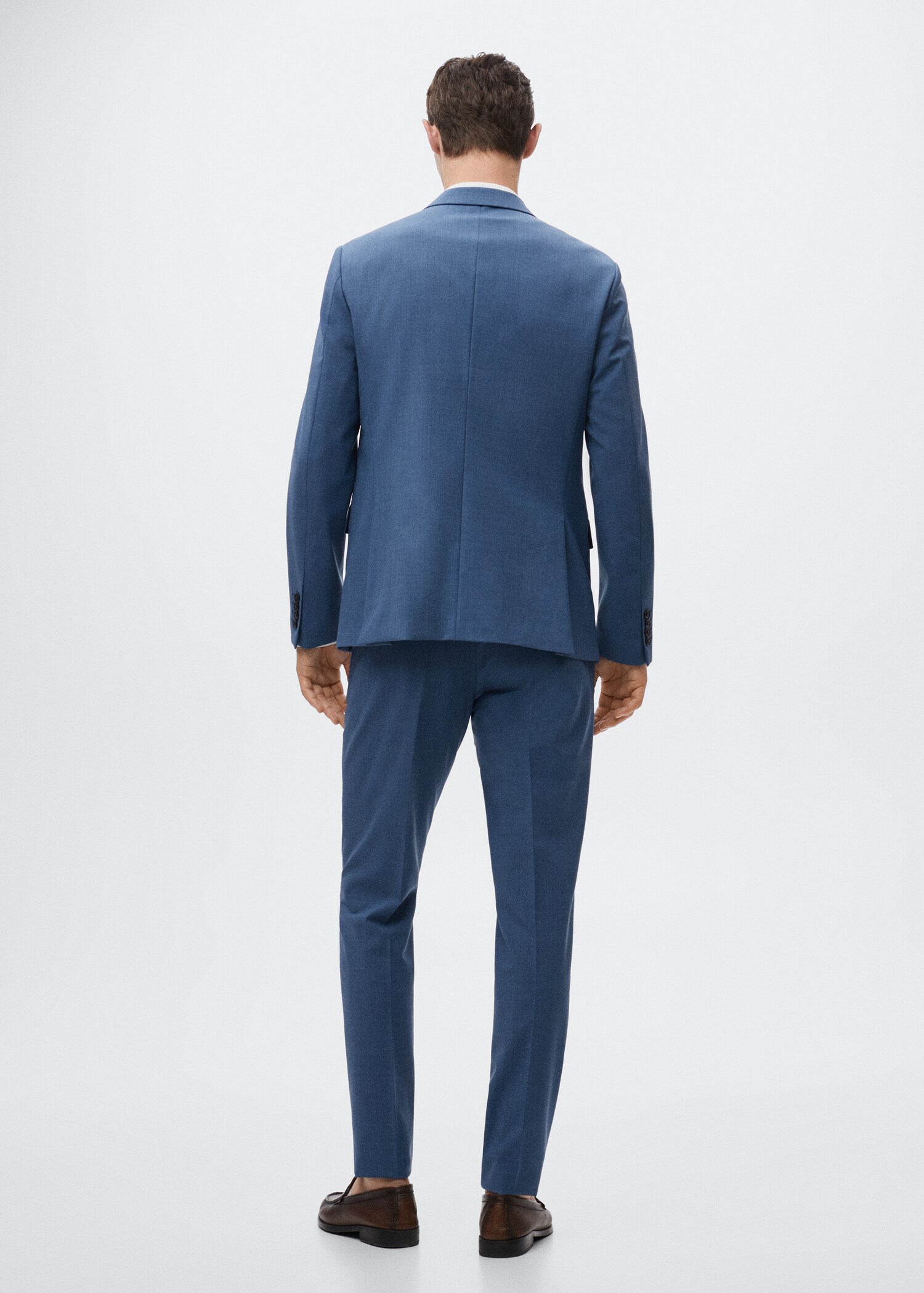 Veste costume laine - Verso de l’article