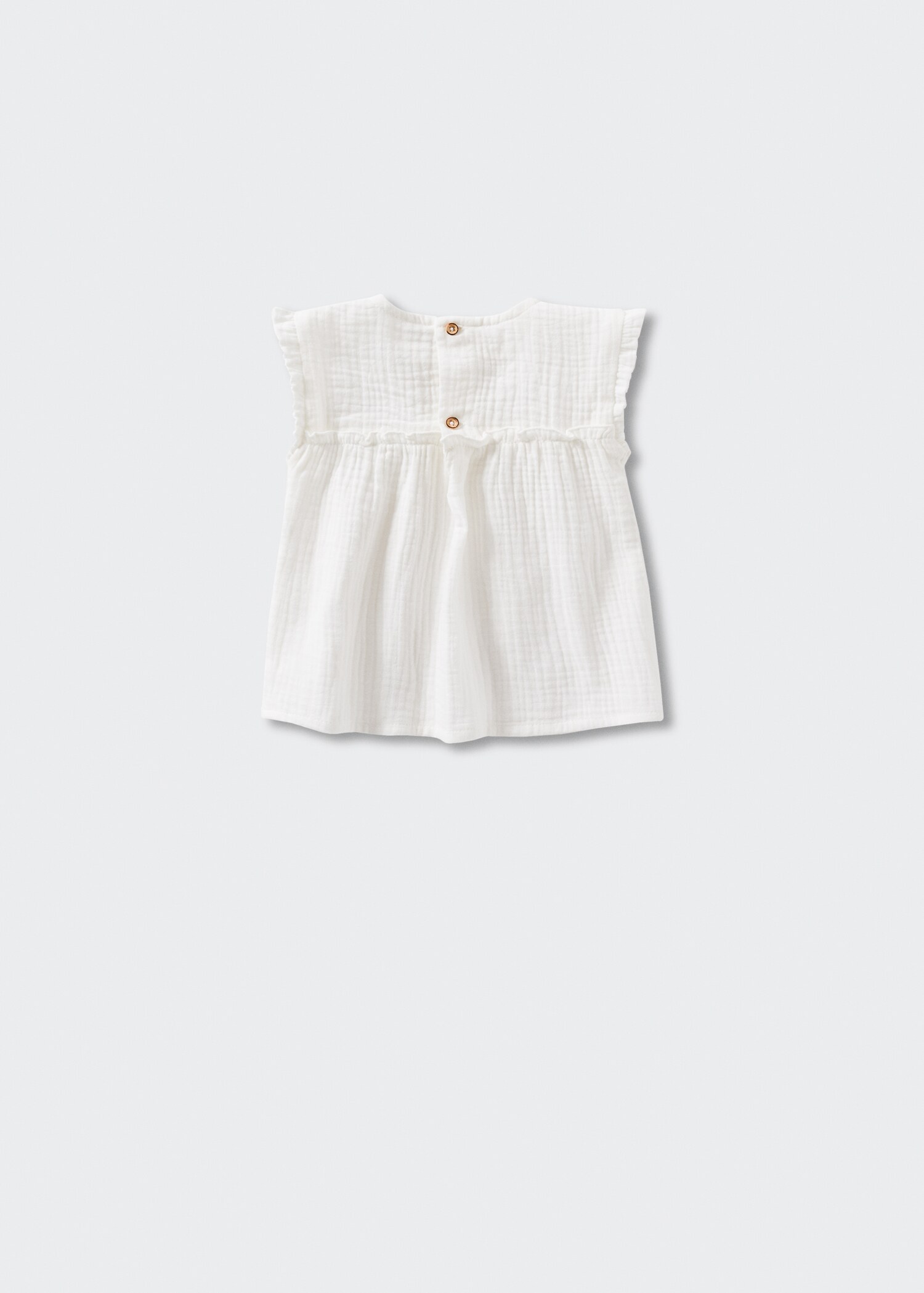 Blusa cotone volant - Retro dell'articolo