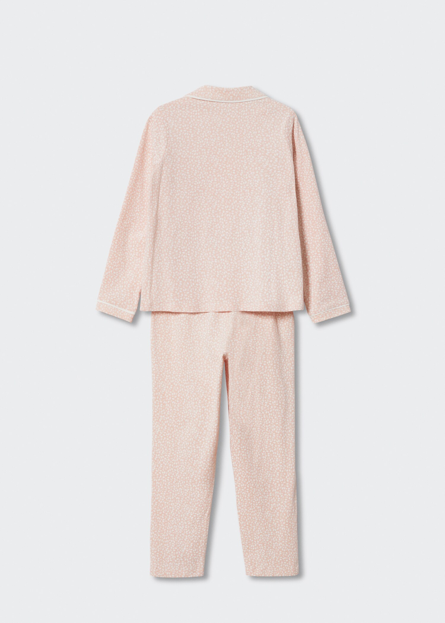 Printed long pyjamas - Reverse of the article