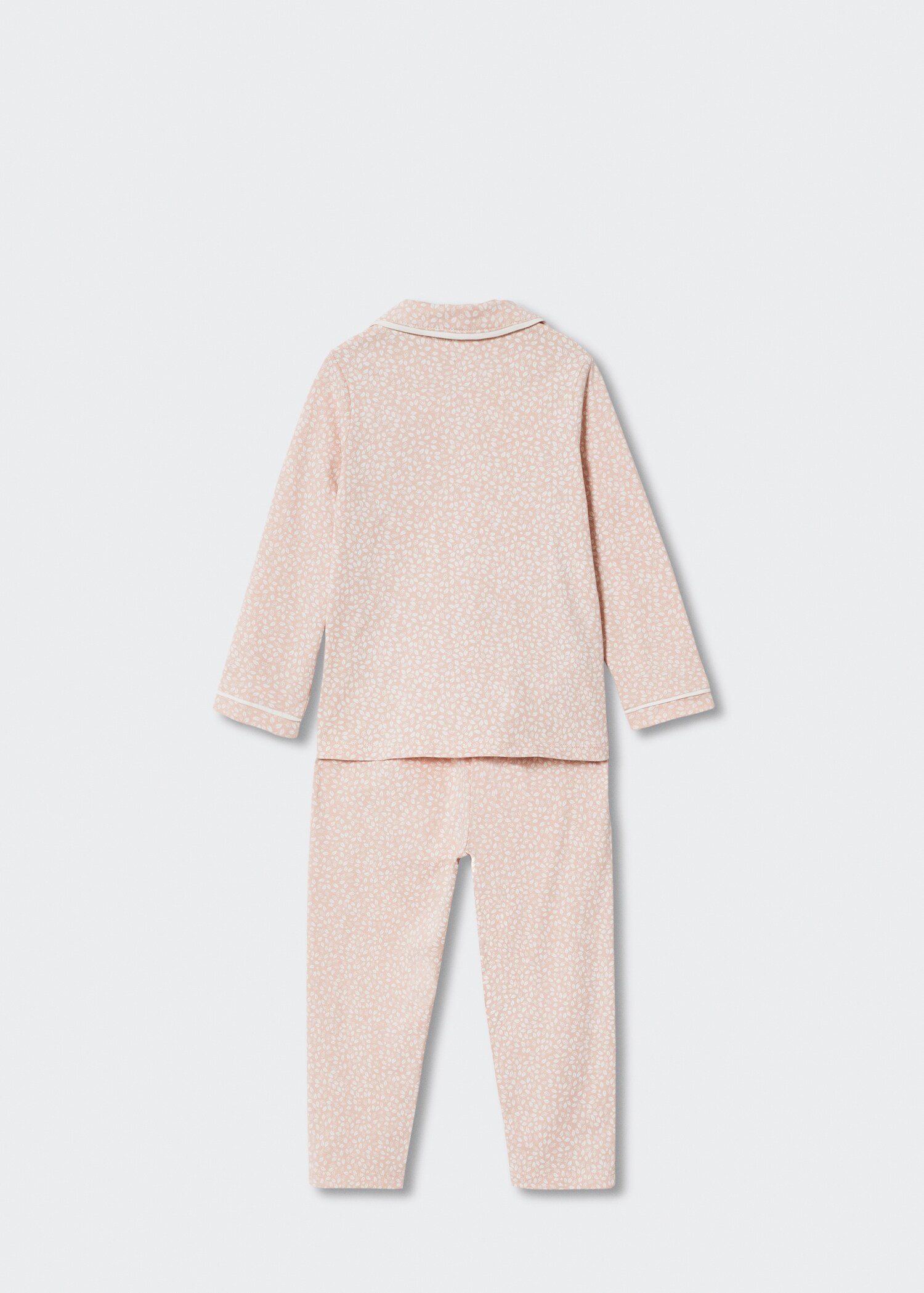 Pijama largo estampado - Reverso del artículo
