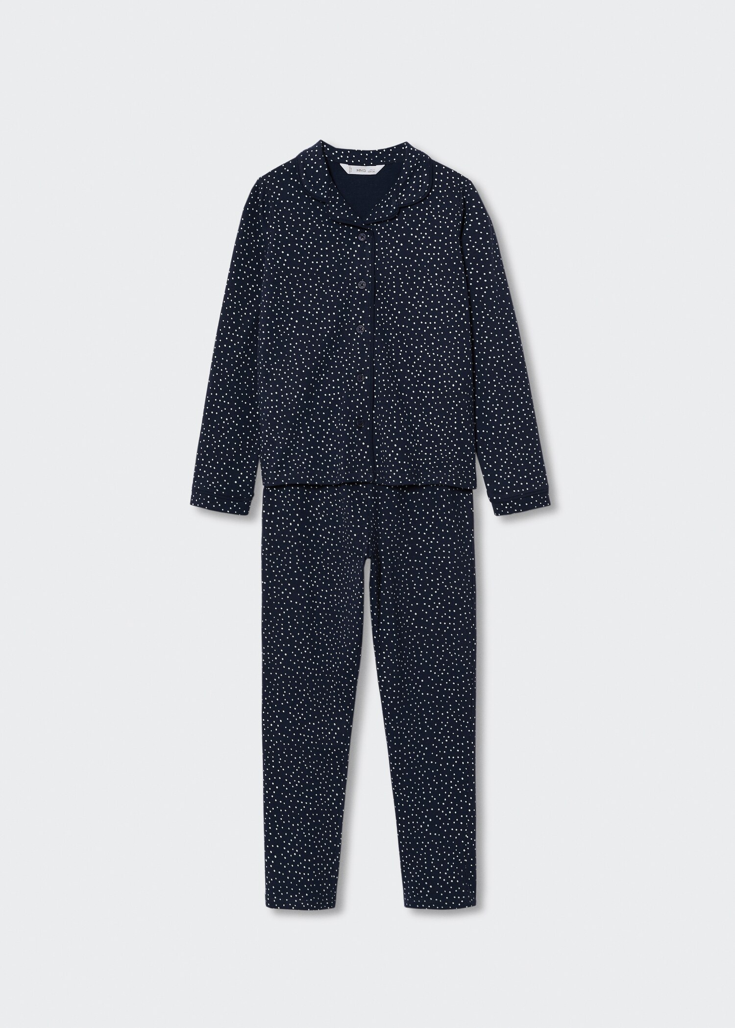 Polka-dot long pyjamas - Article without model