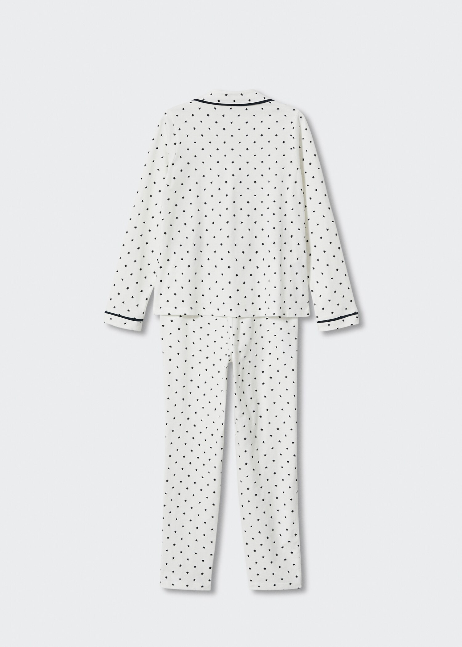 Pijama largo estampado - Reverso del artículo