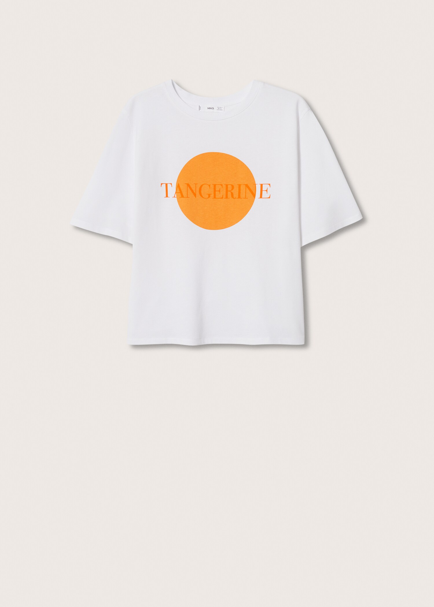 Printed cotton-blend T-shirt - Article without model