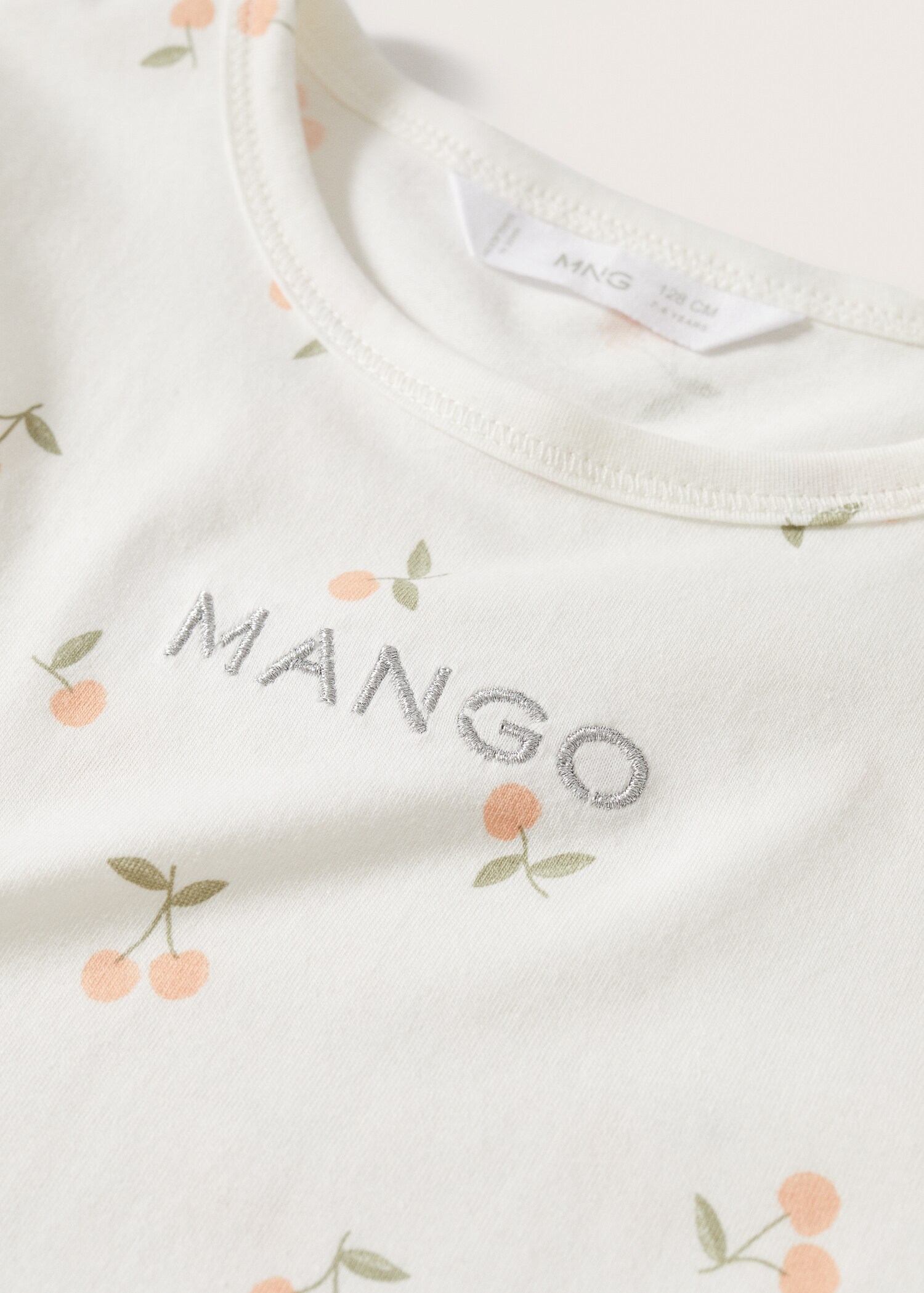 Printed cotton-blend T-shirt - Details of the article 8